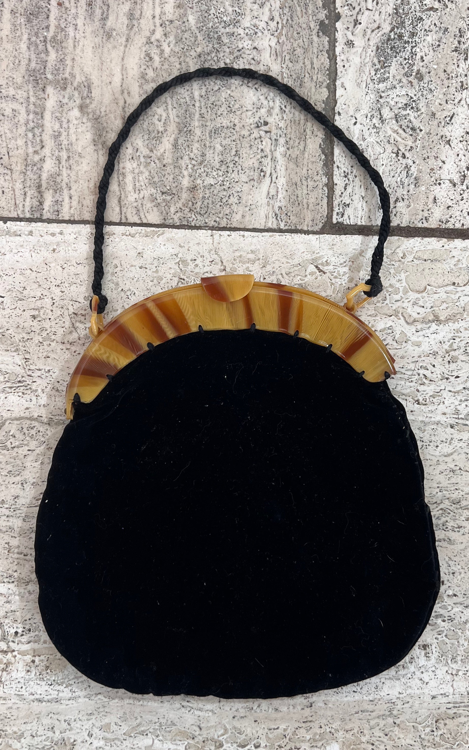 Small Antique Velvet Bag
