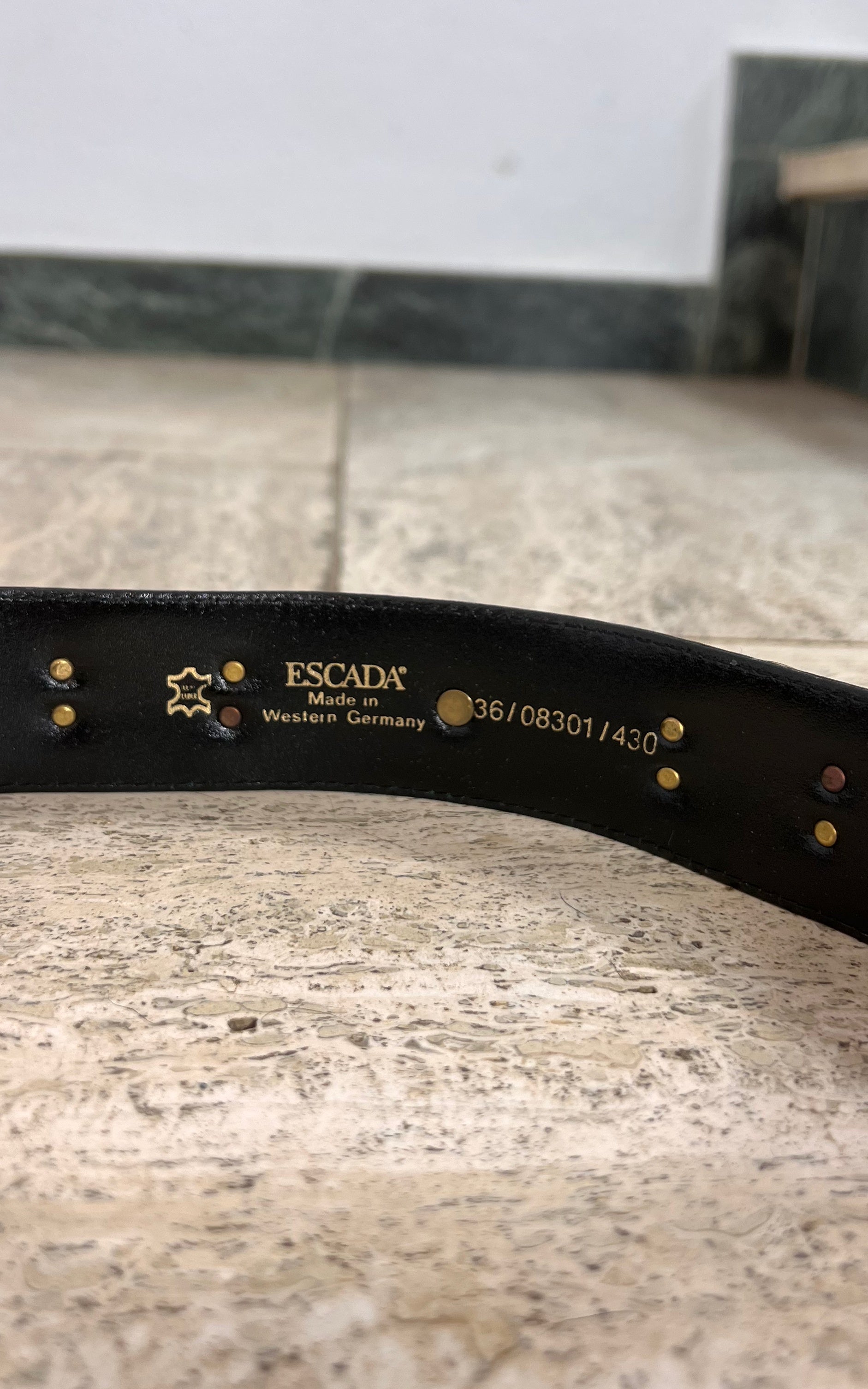 Vintage Big 90s Escada Belt