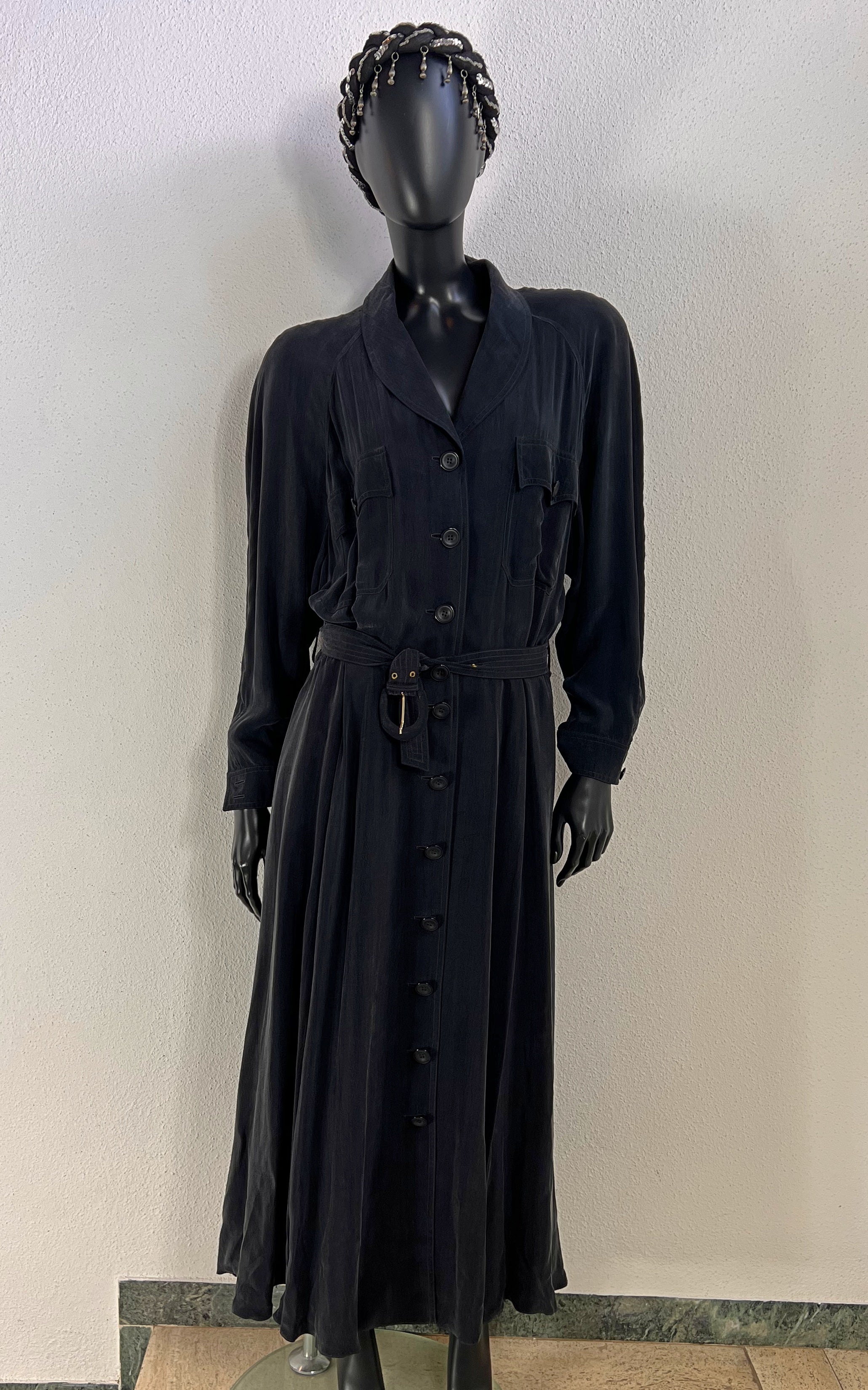 Vintage Maxi Washed Viscose Dress