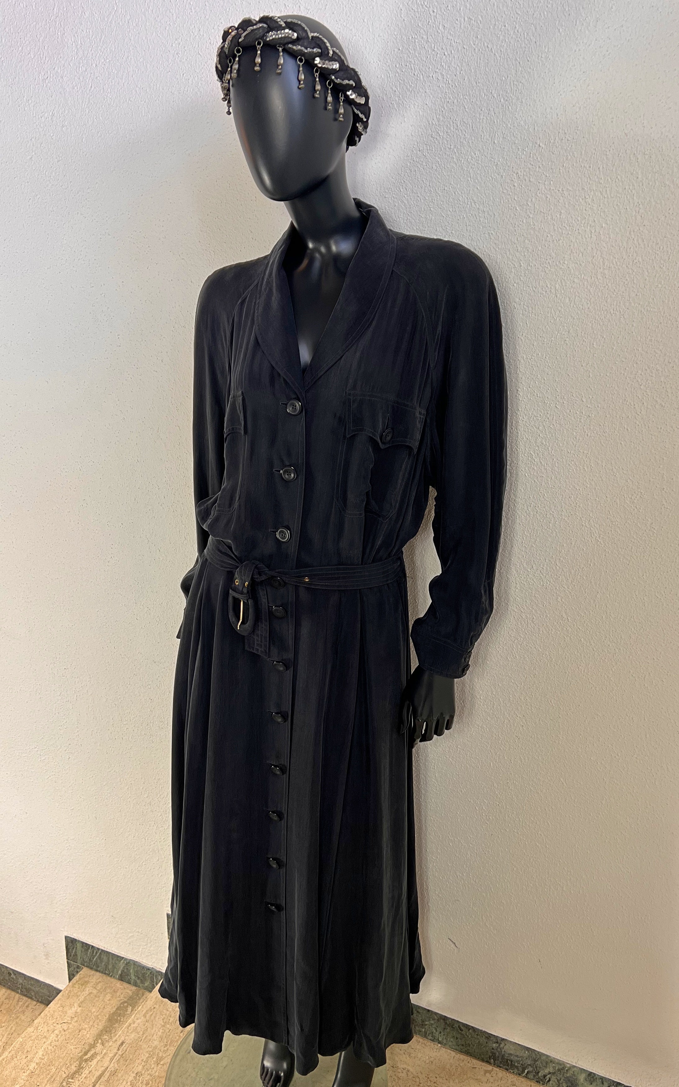 Vintage Maxi Washed Viscose Dress