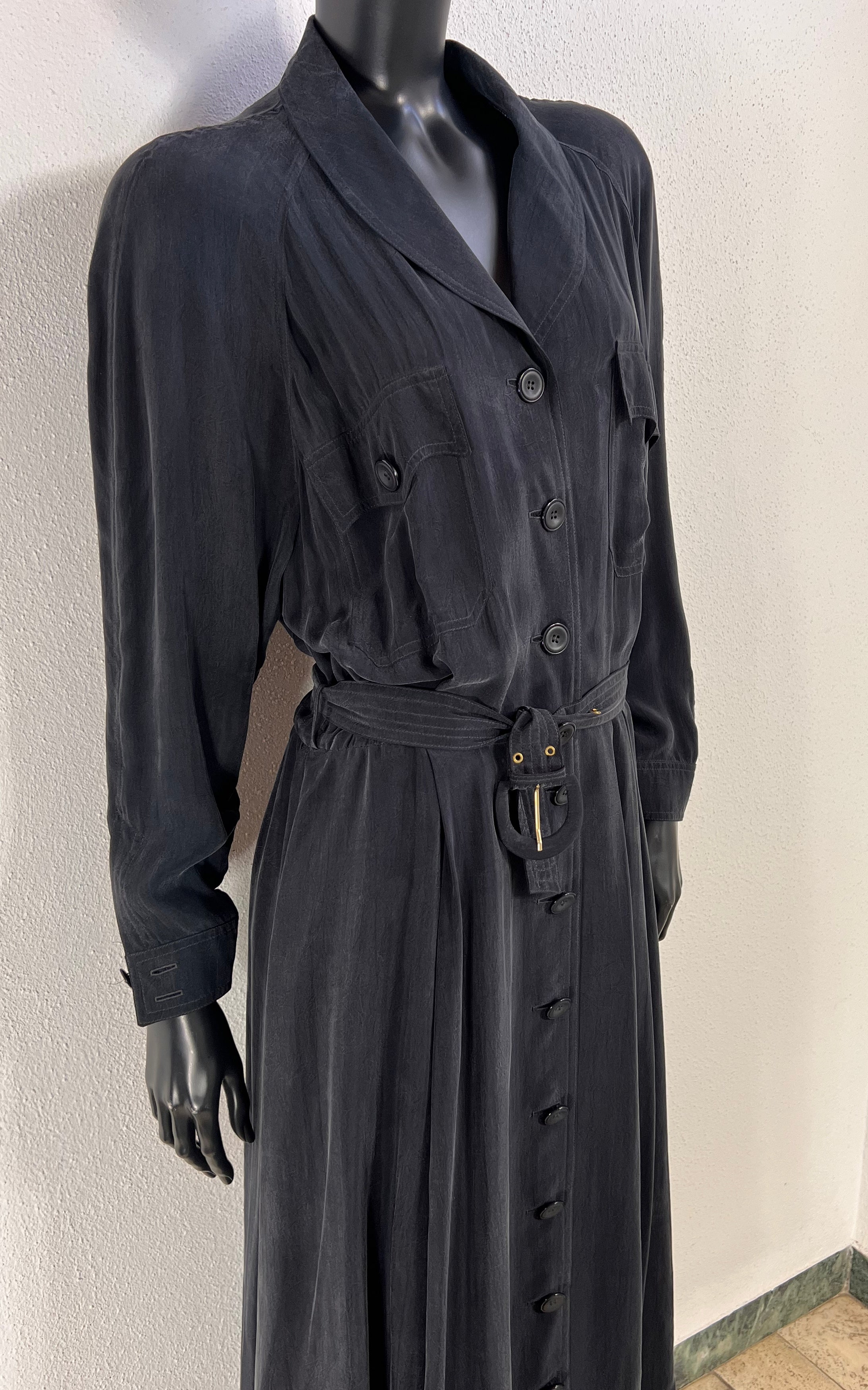 Vintage Maxi Washed Viscose Dress