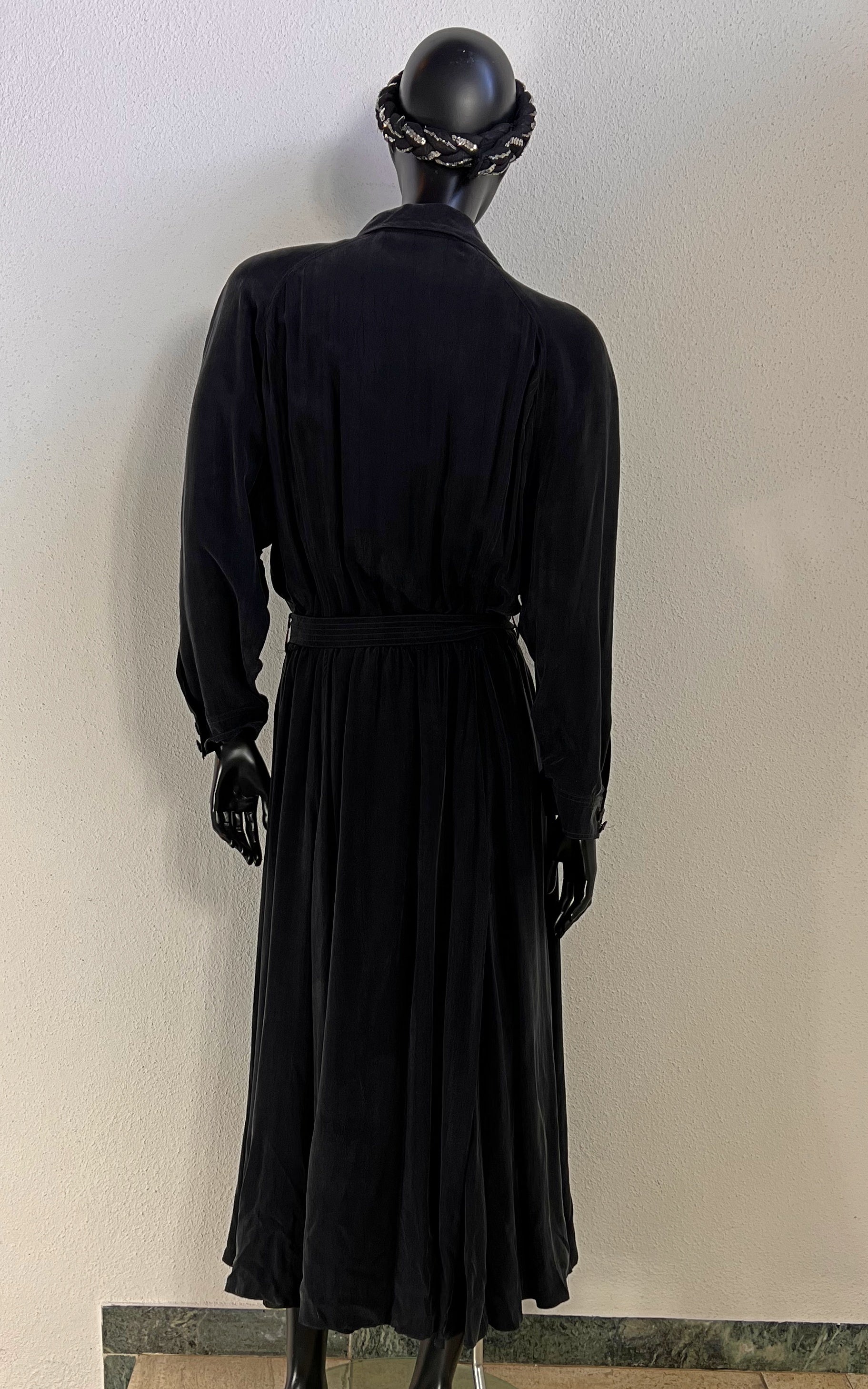 Vintage Maxi Washed Viscose Dress
