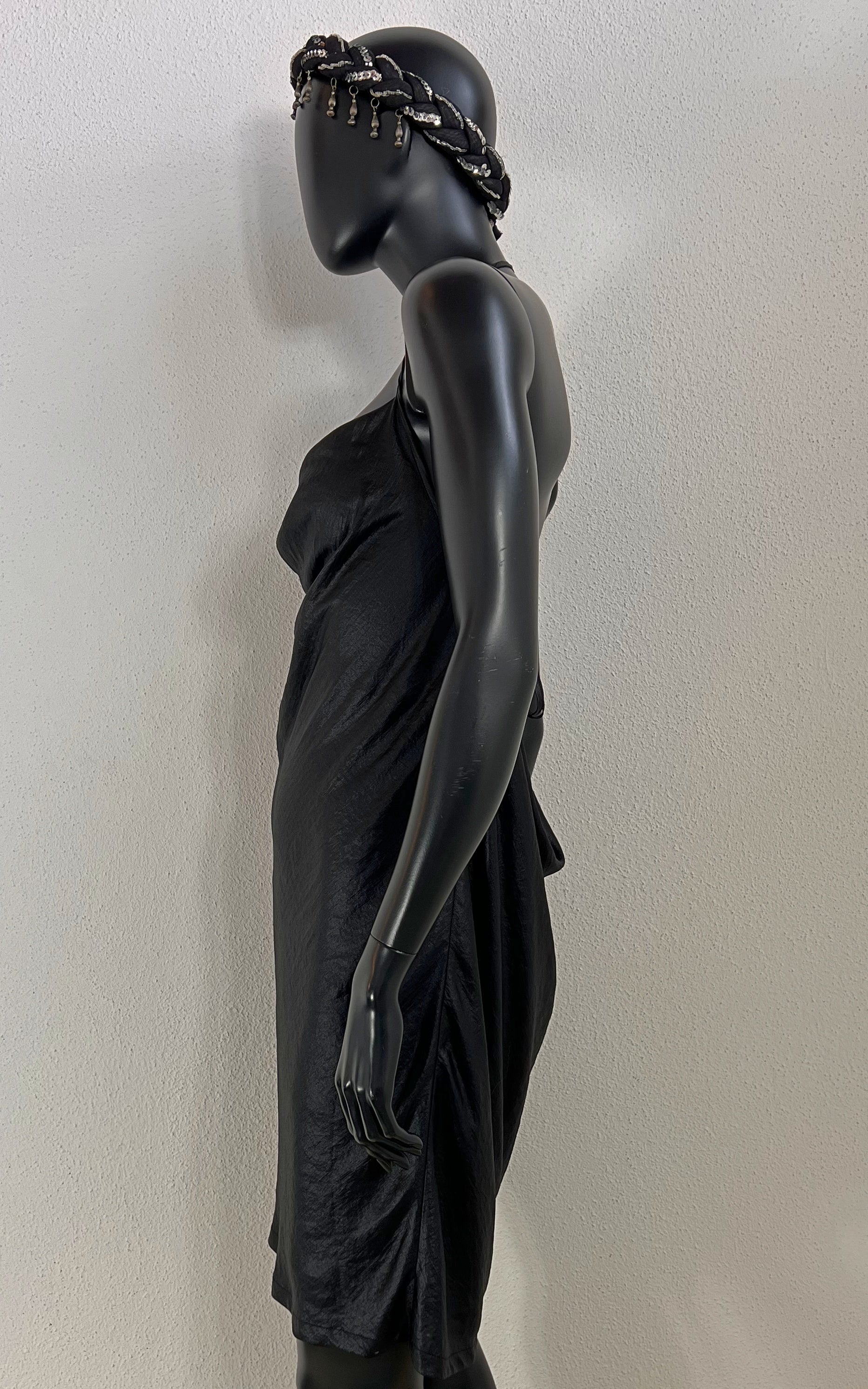 Vintage Armani Jeans Open Back Slip Dress