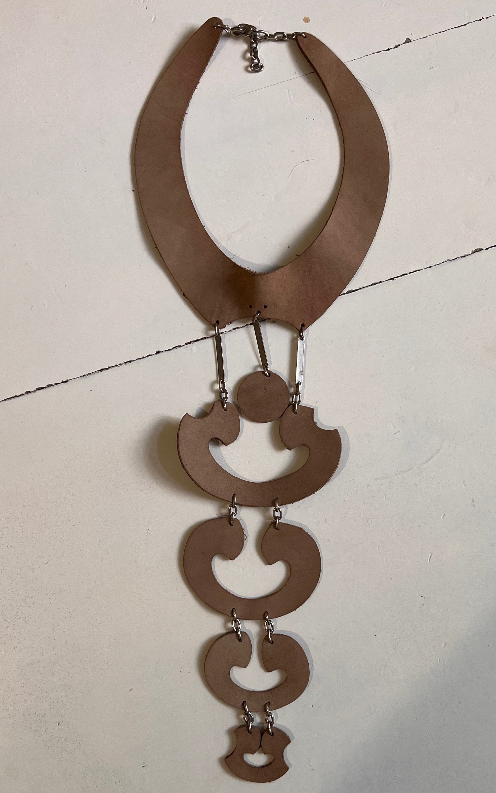 Vintage 70s Leather Statement Piece