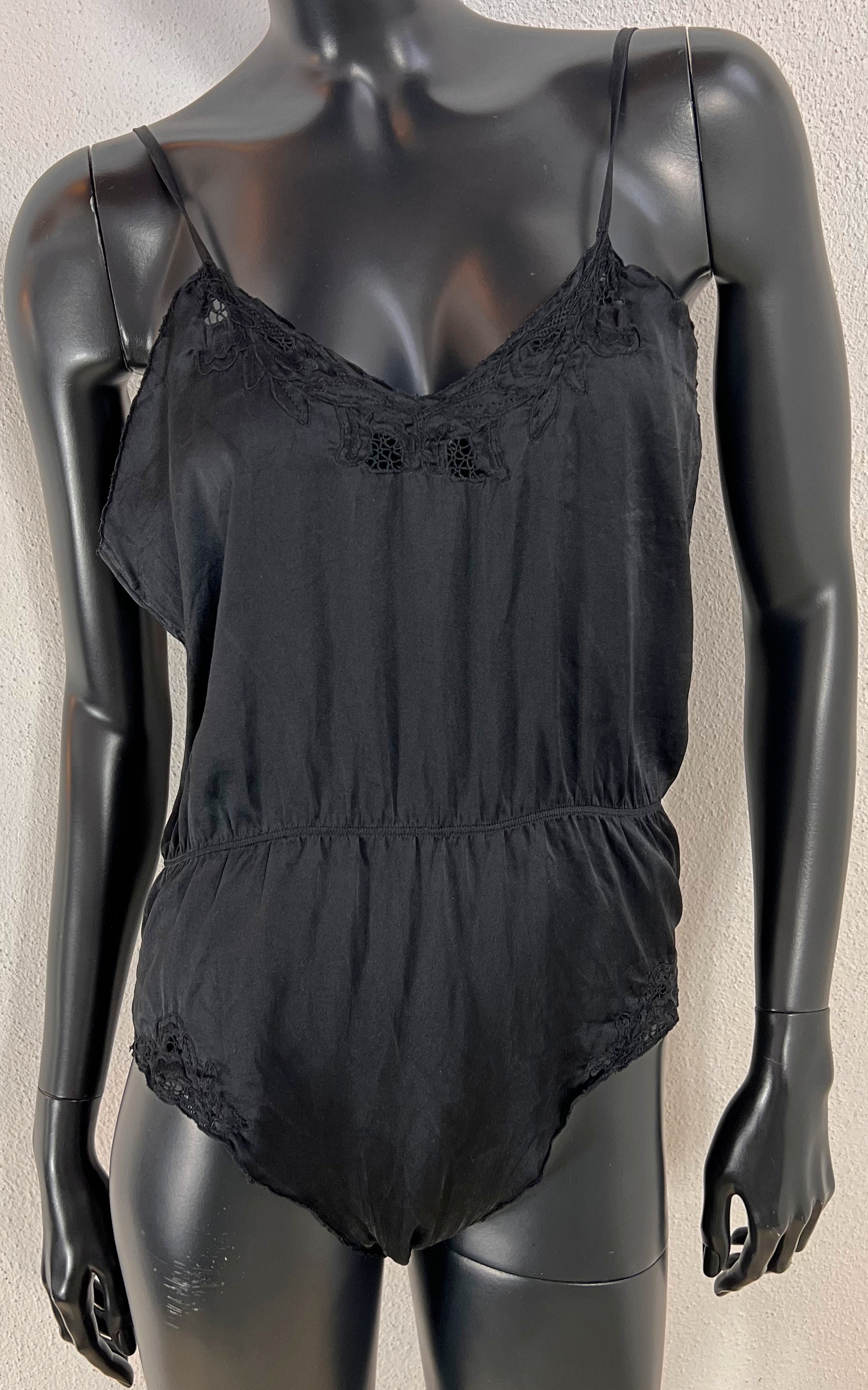 Vintage Silk Teddy Body