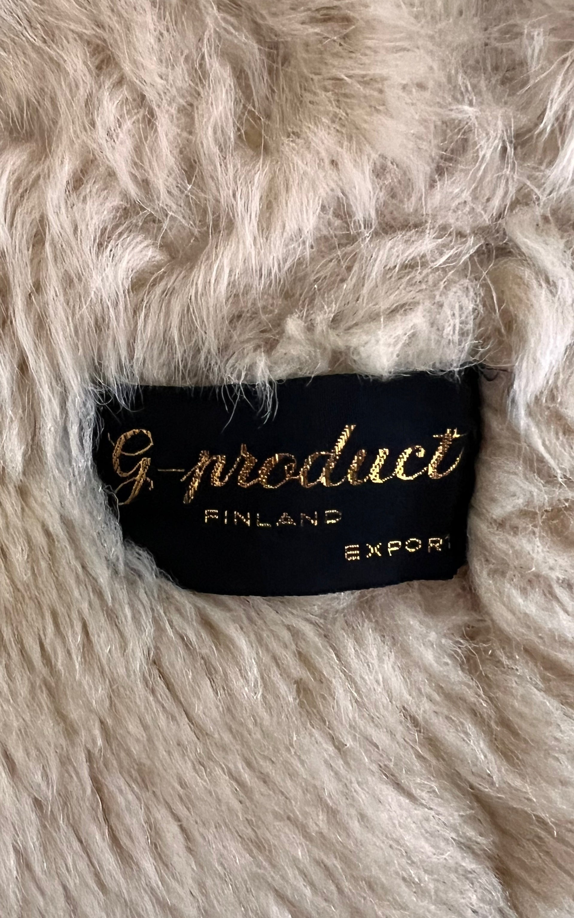 Vintage 1970s Shearling Coat