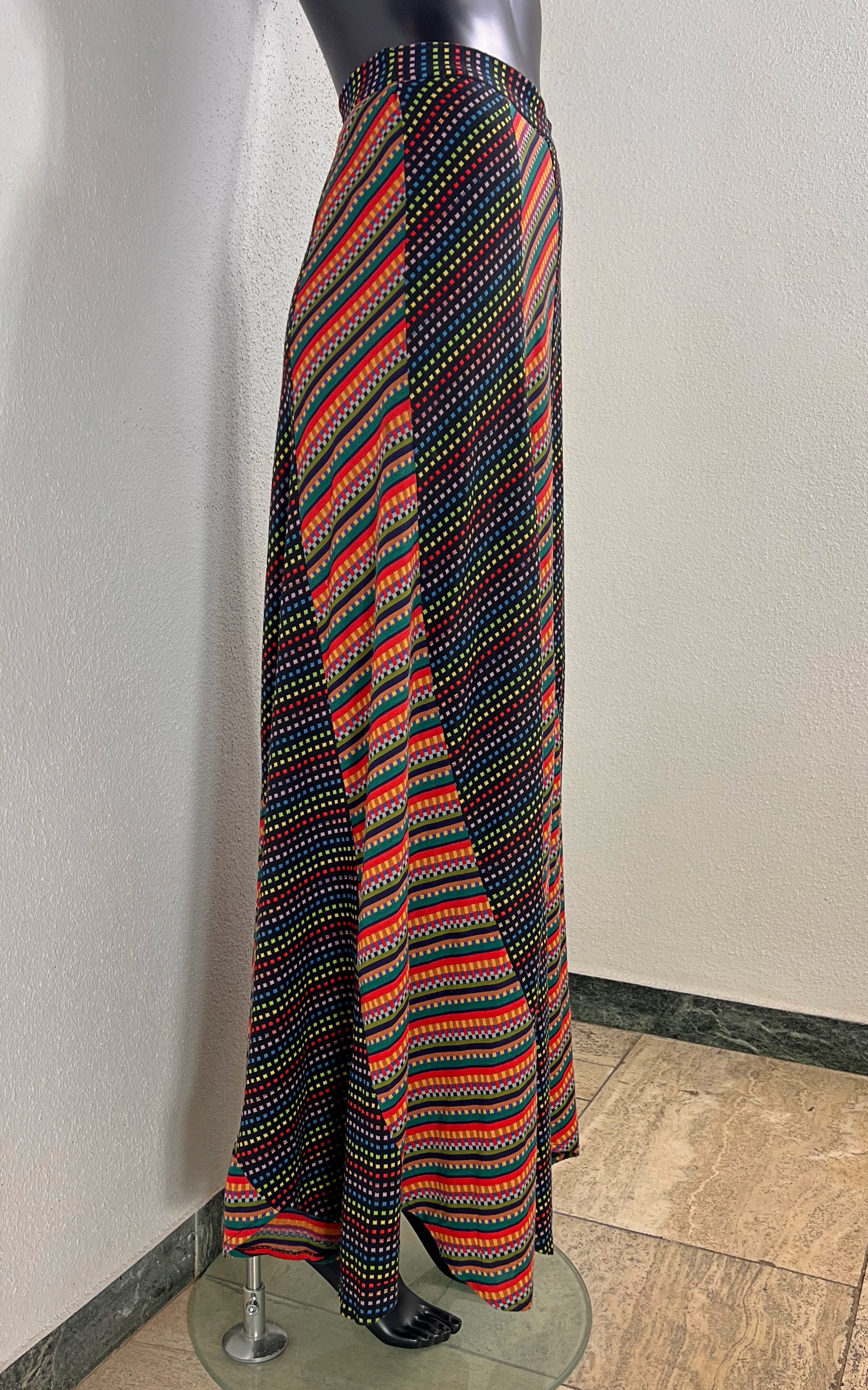 Vintage 70s Barbarella Maxi Skirt