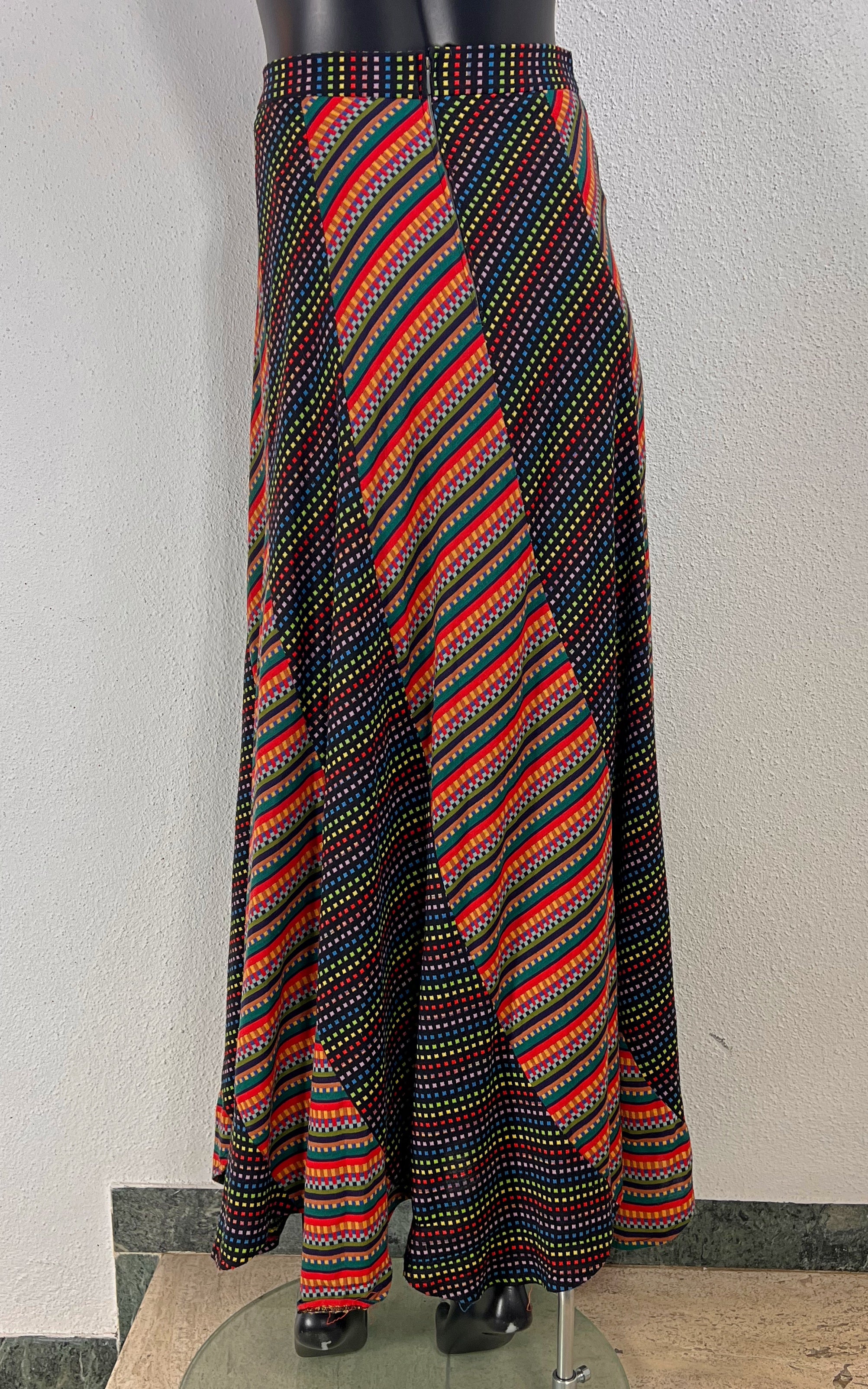 Vintage 70s Barbarella Maxi Skirt