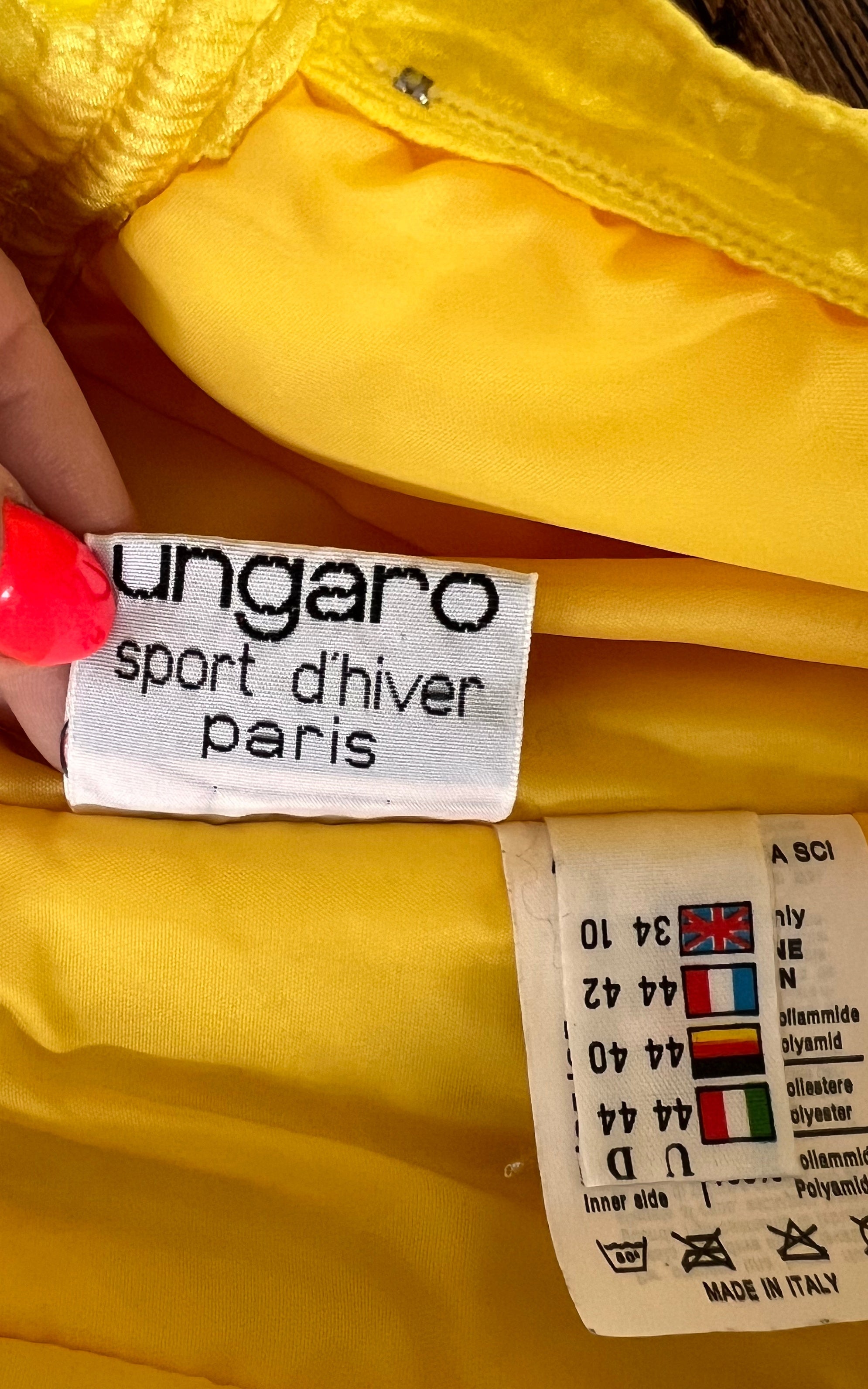 Vintage Emanuel Ungaro Ski Pants