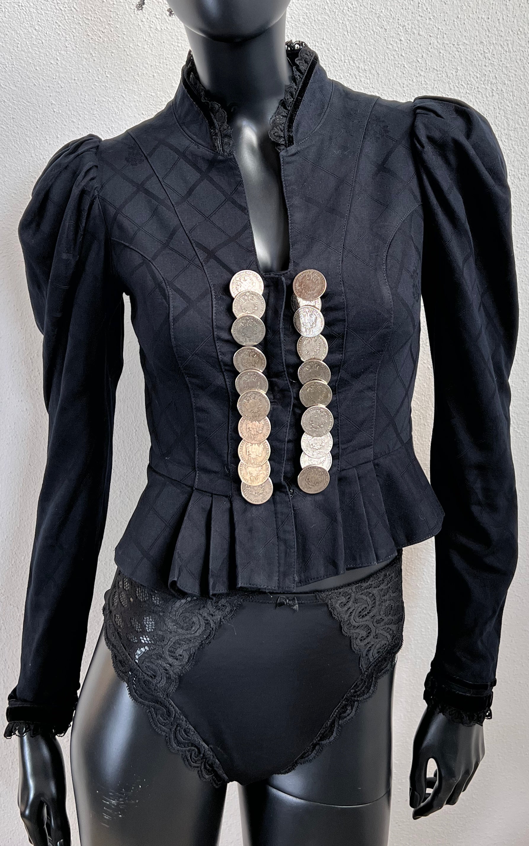 Vintage Traditionell Corset Coin Jacket