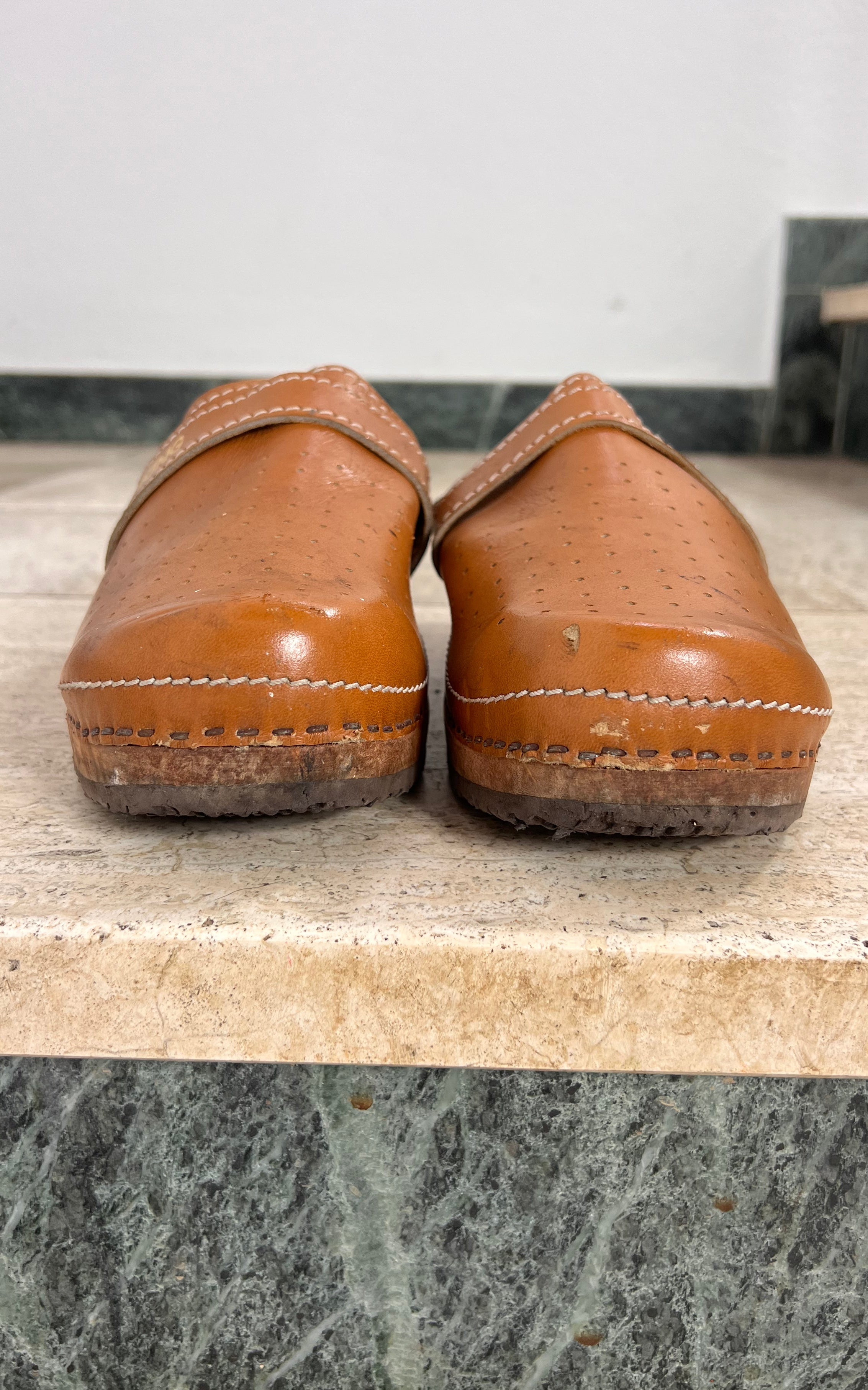 Vintage 70s MENS Viking Clogs 43