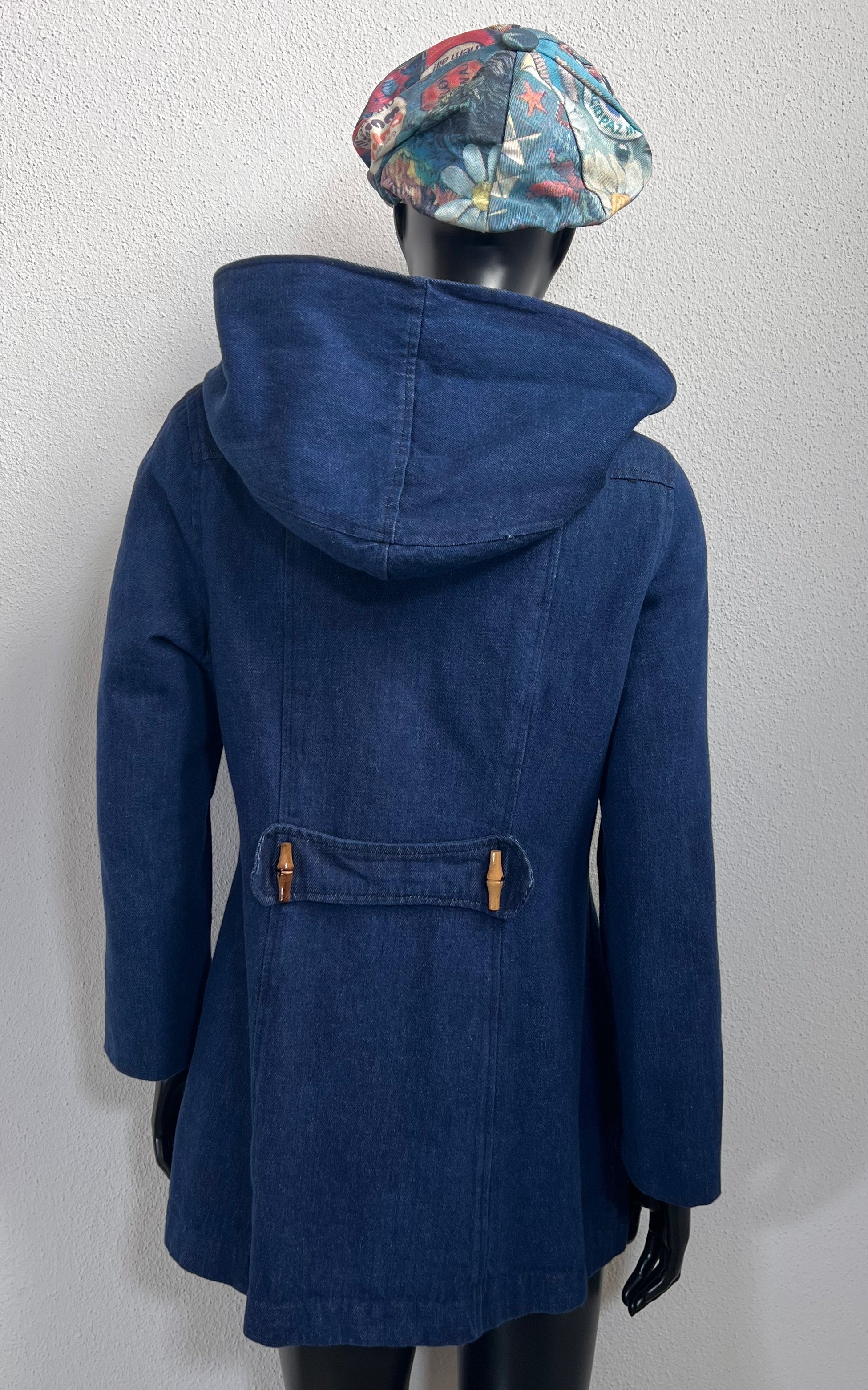 Vintage 70s Denim Parka