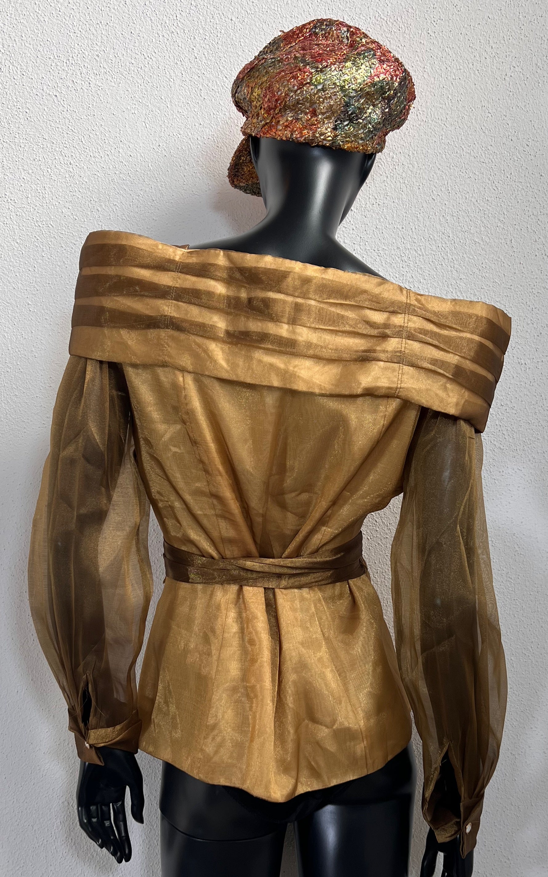 Vintage 90s Wrap Blouse