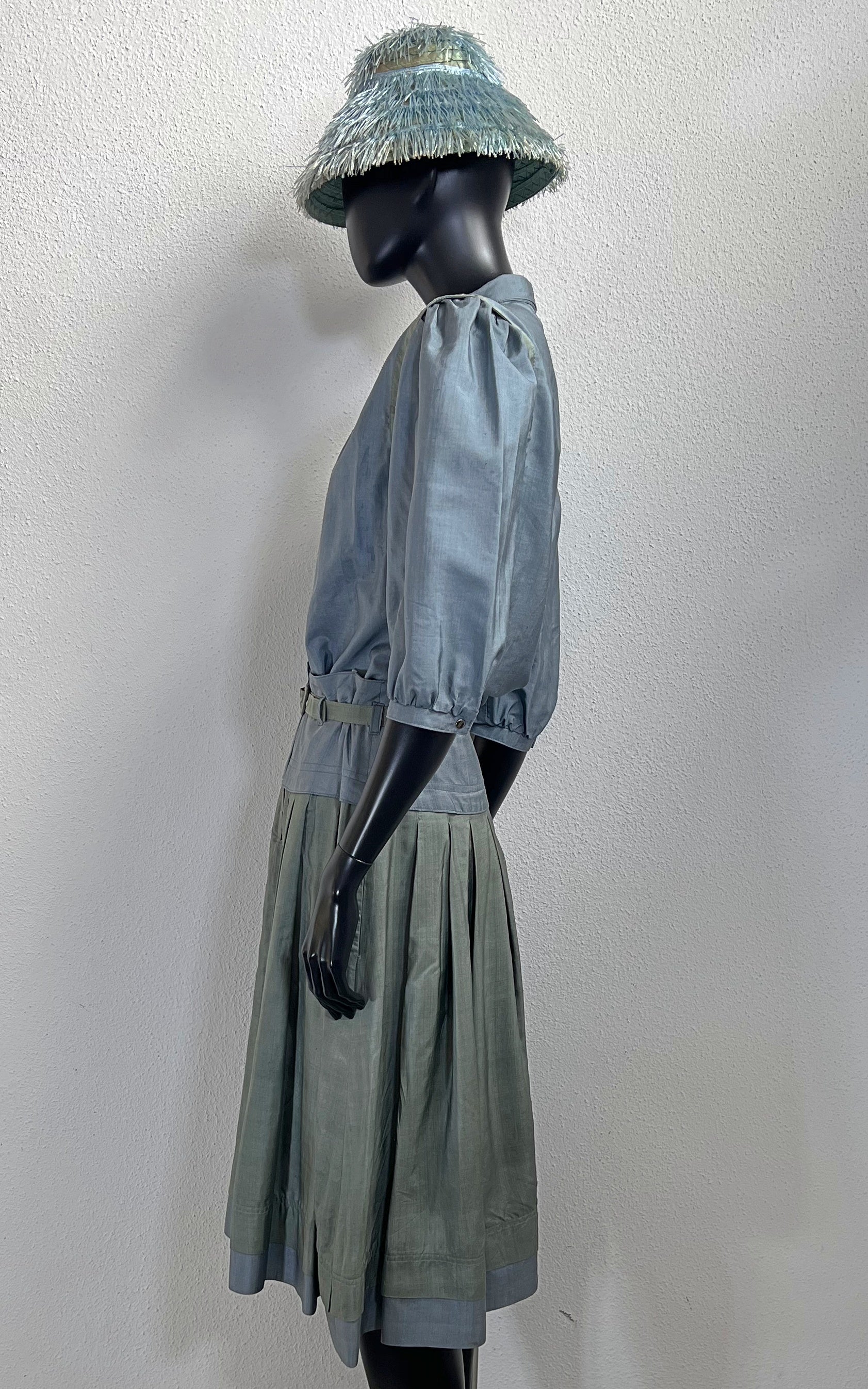 Vintage 80s Silk Costume