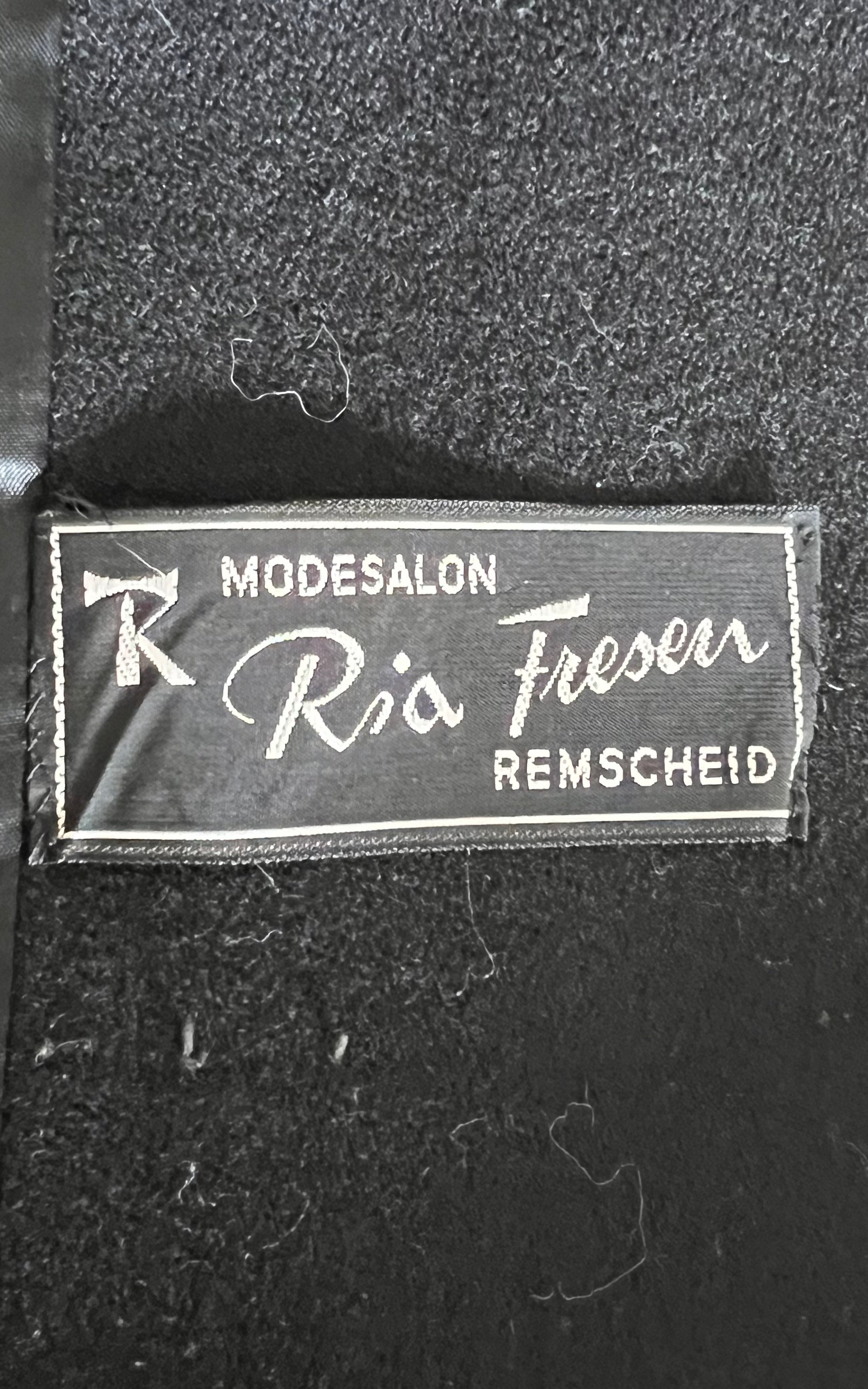 Cappotto di lana vintage anni '60