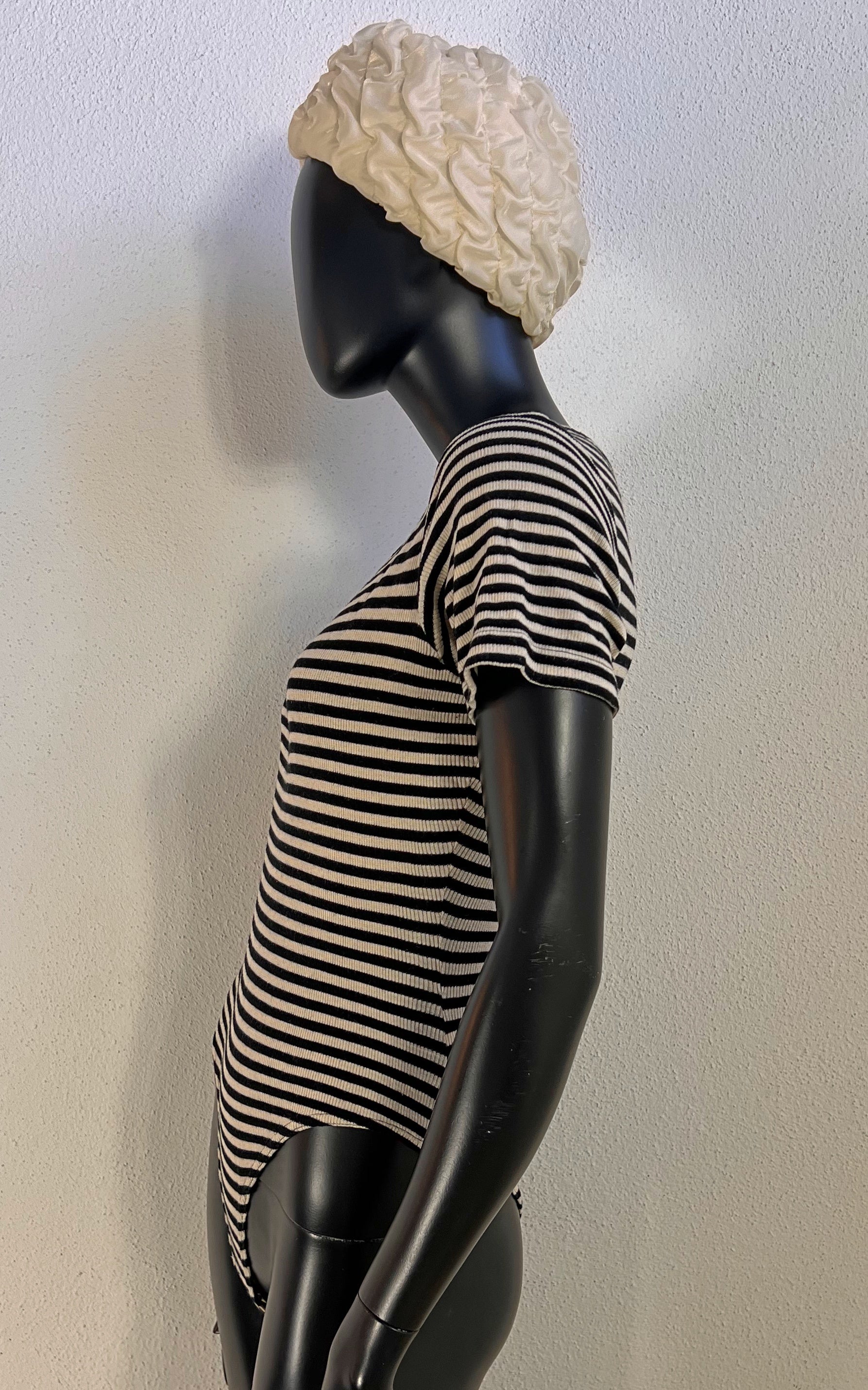 Vintage Alba Moda Striped Bodysuit