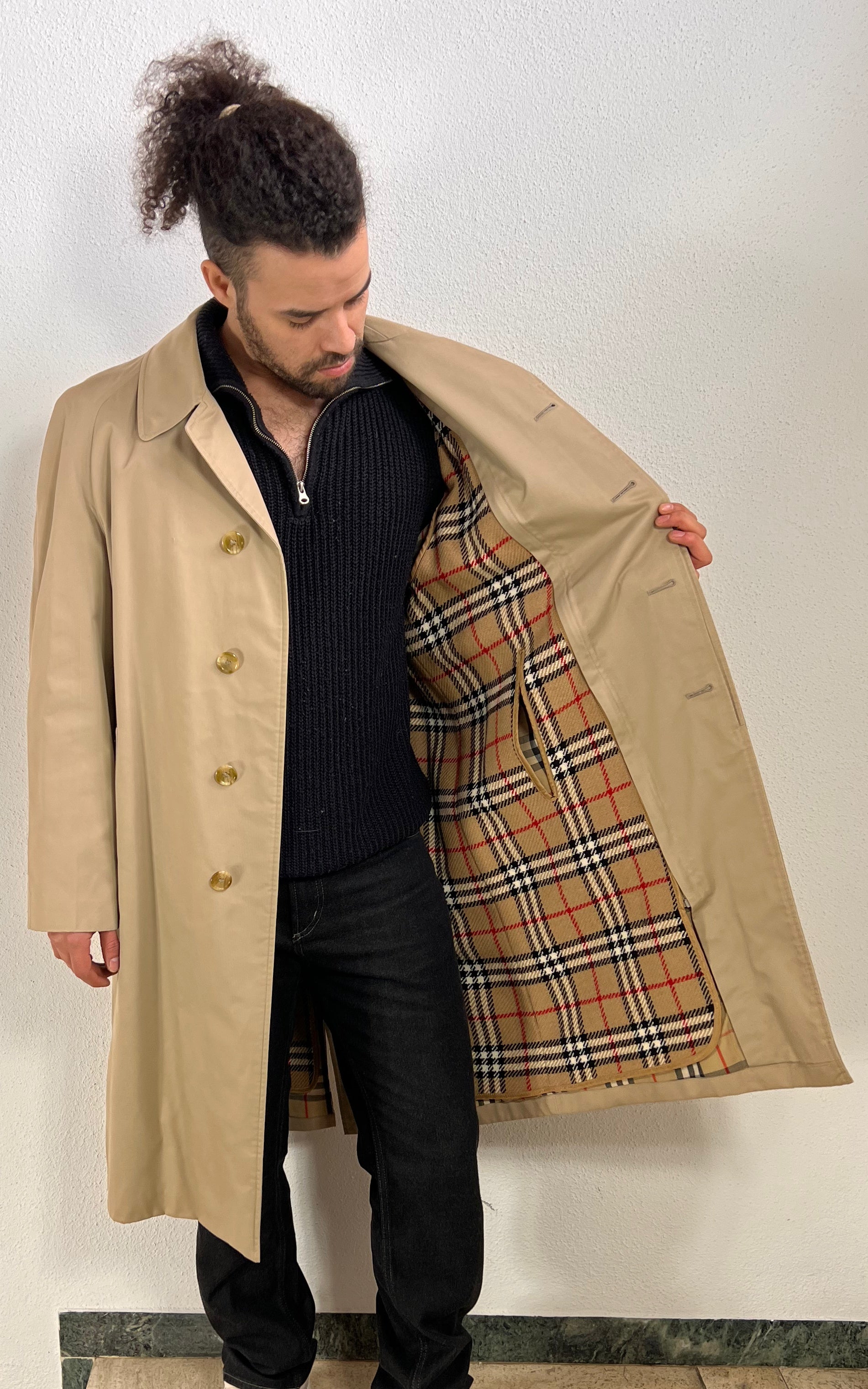 Vintage MENS Burberry Coat