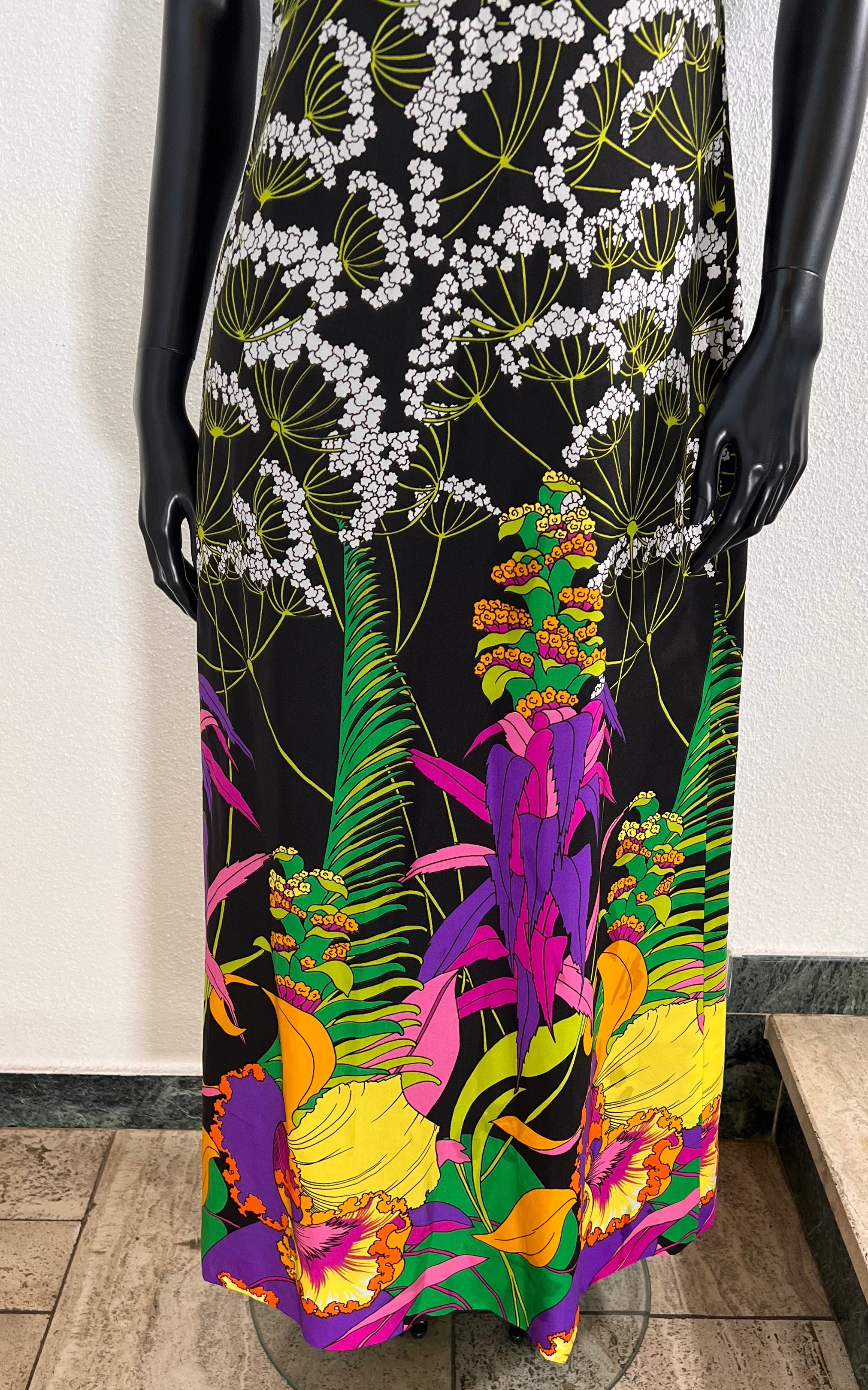 Vintage Gigi Psychedelic Hemlock Dress