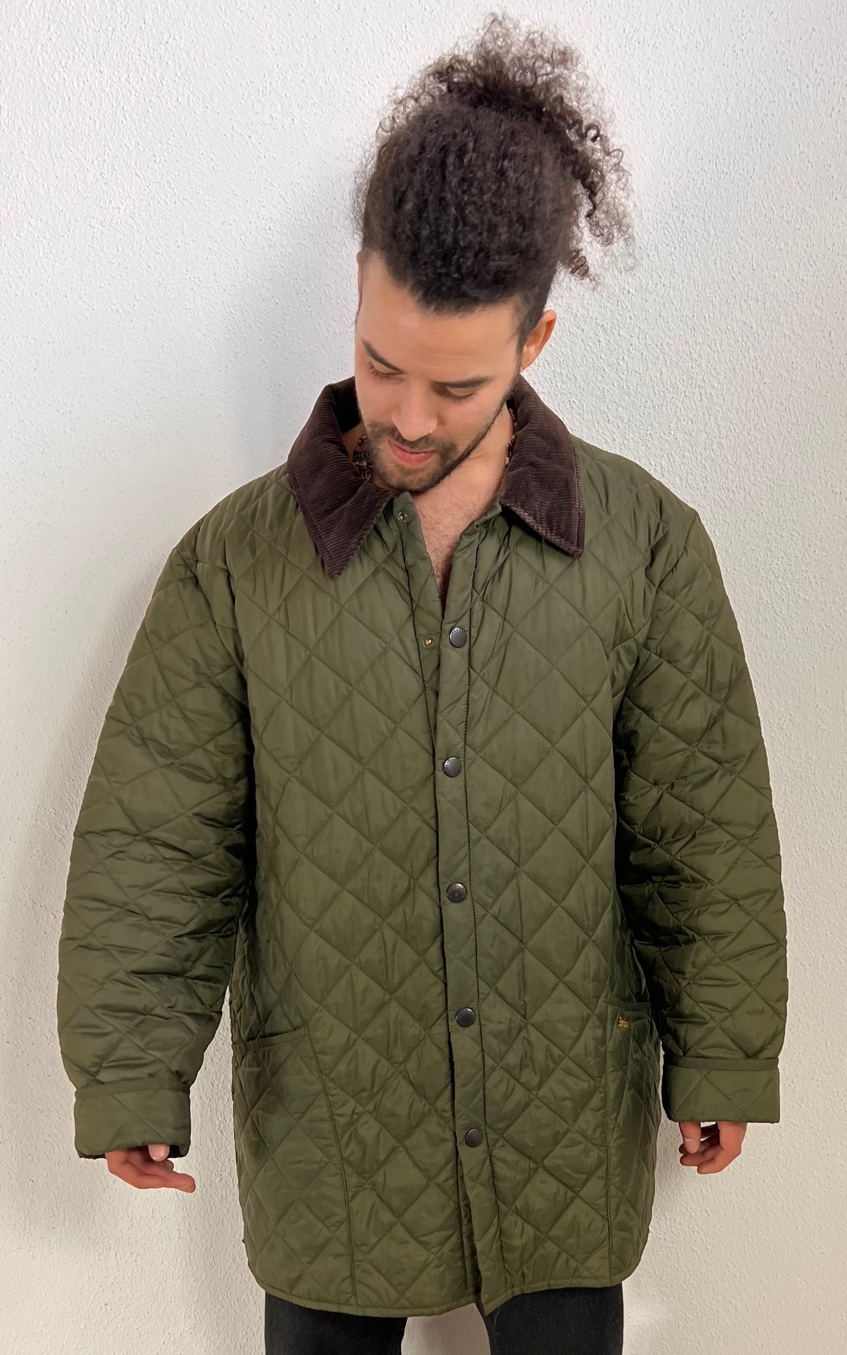 Vintage Barbour Puffer Jacket