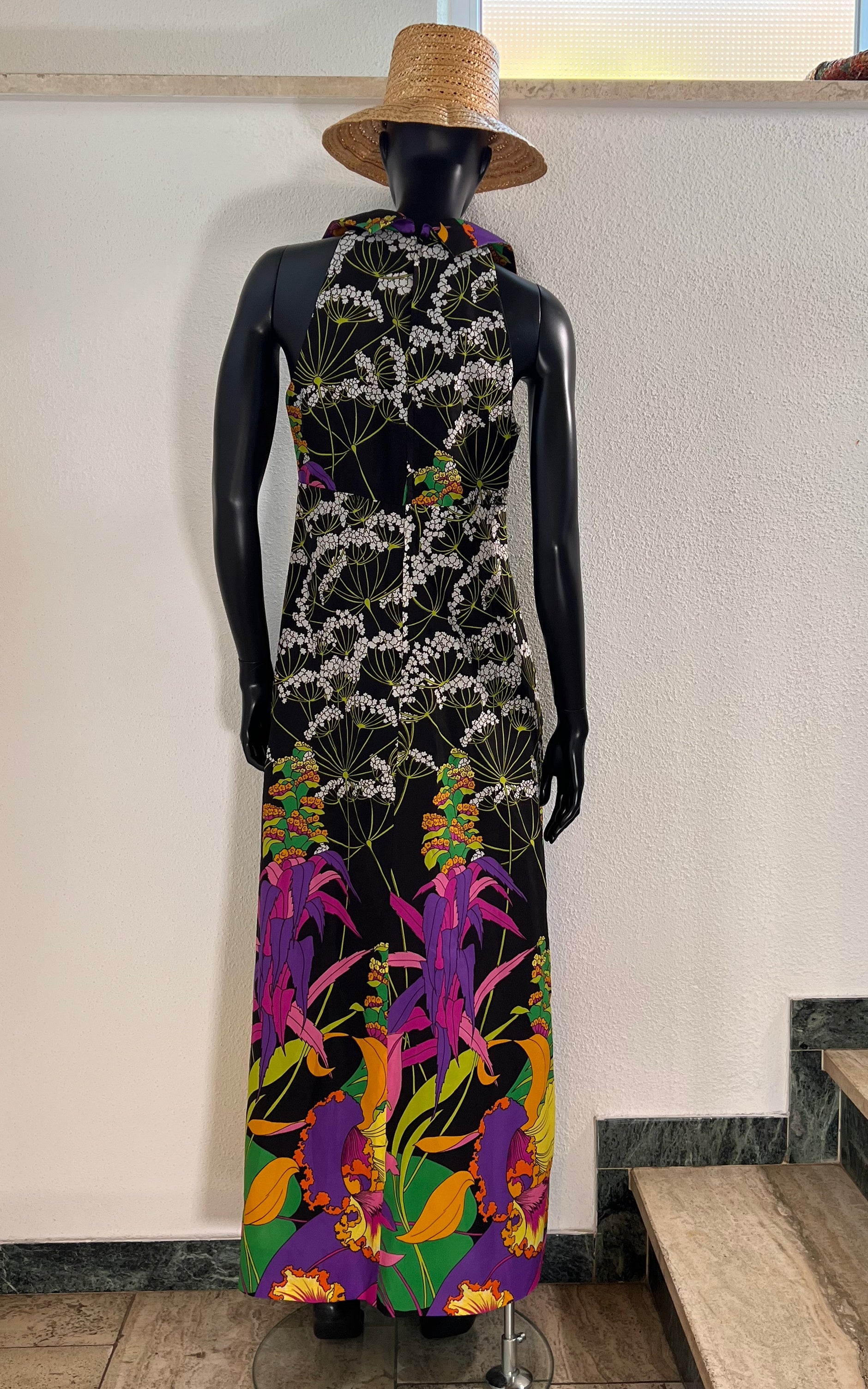 Vintage Gigi Psychedelic Hemlock Dress