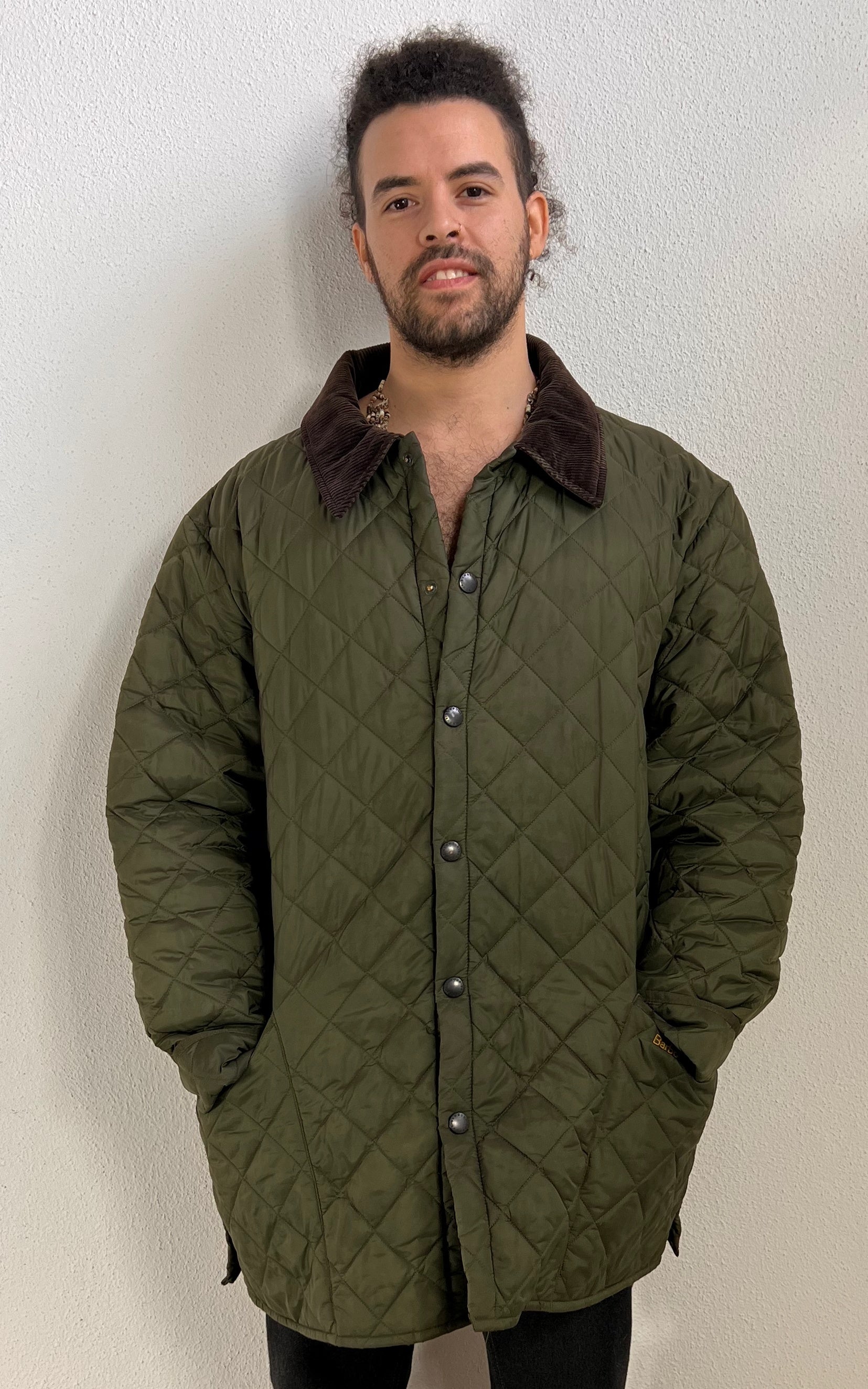 Vintage Barbour Puffer Jacket
