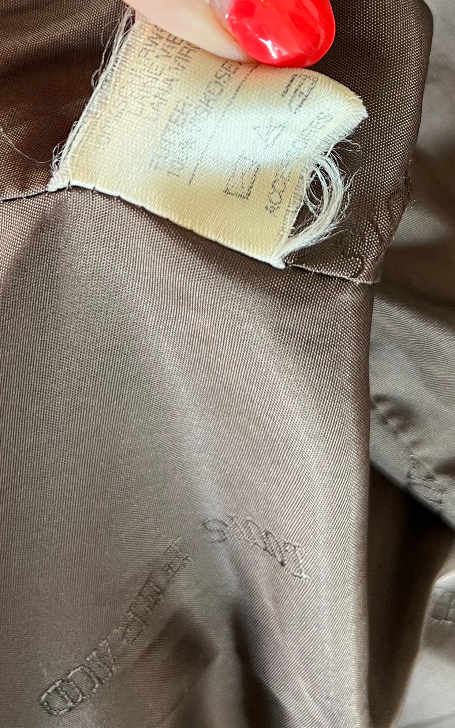 Vintage Louis Feraud Tartan Wool Coat