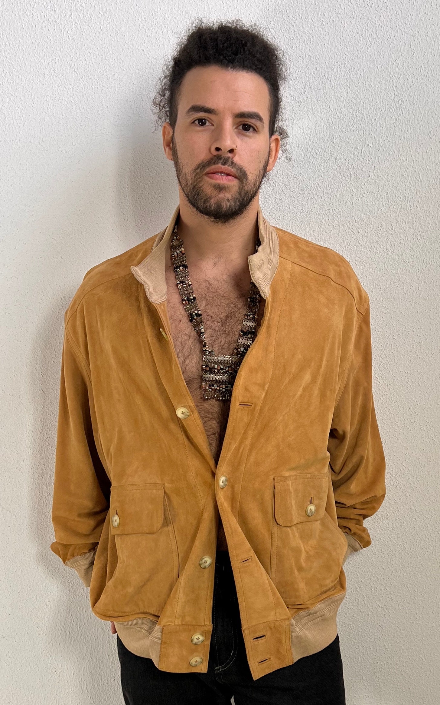 Vintage MENS Suede Blouson