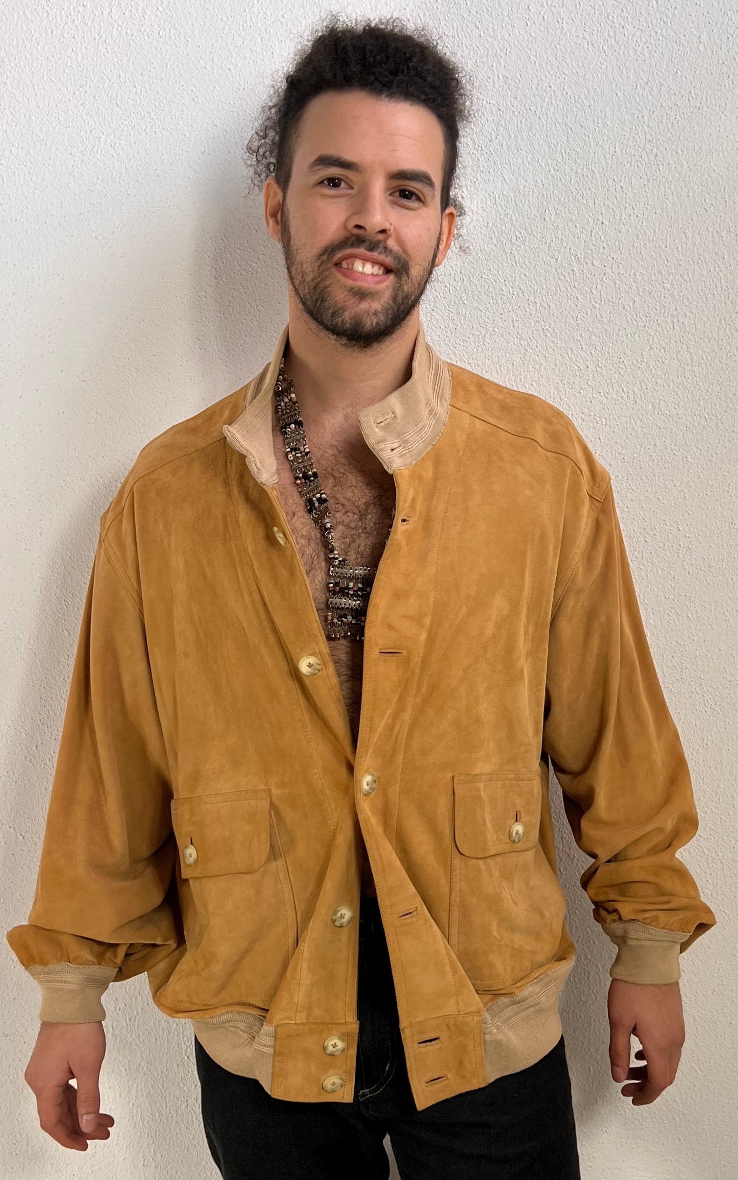 Vintage MENS Suede Blouson