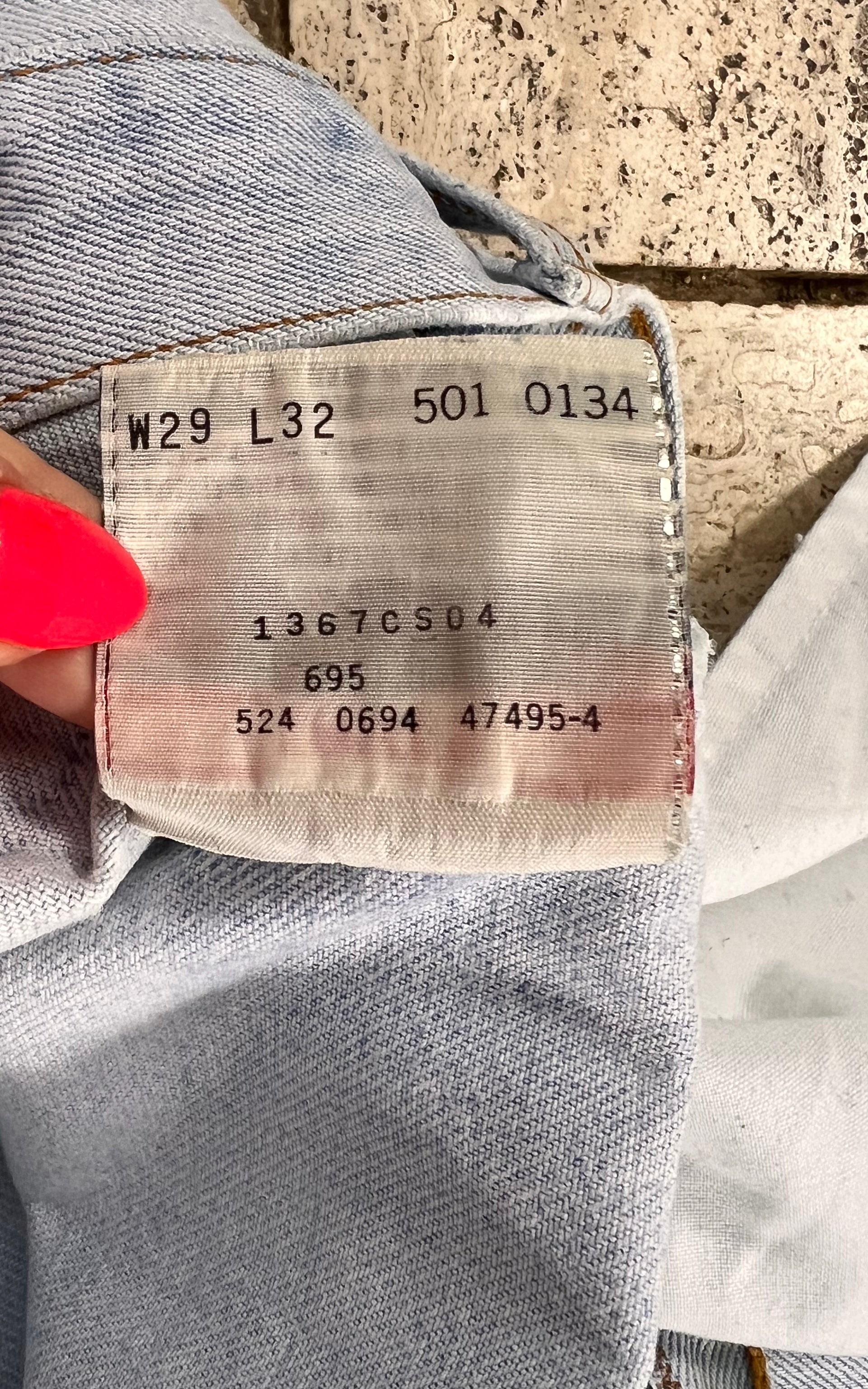 Vintage 1994 Levi’s 501 Made in USA – W29 L32