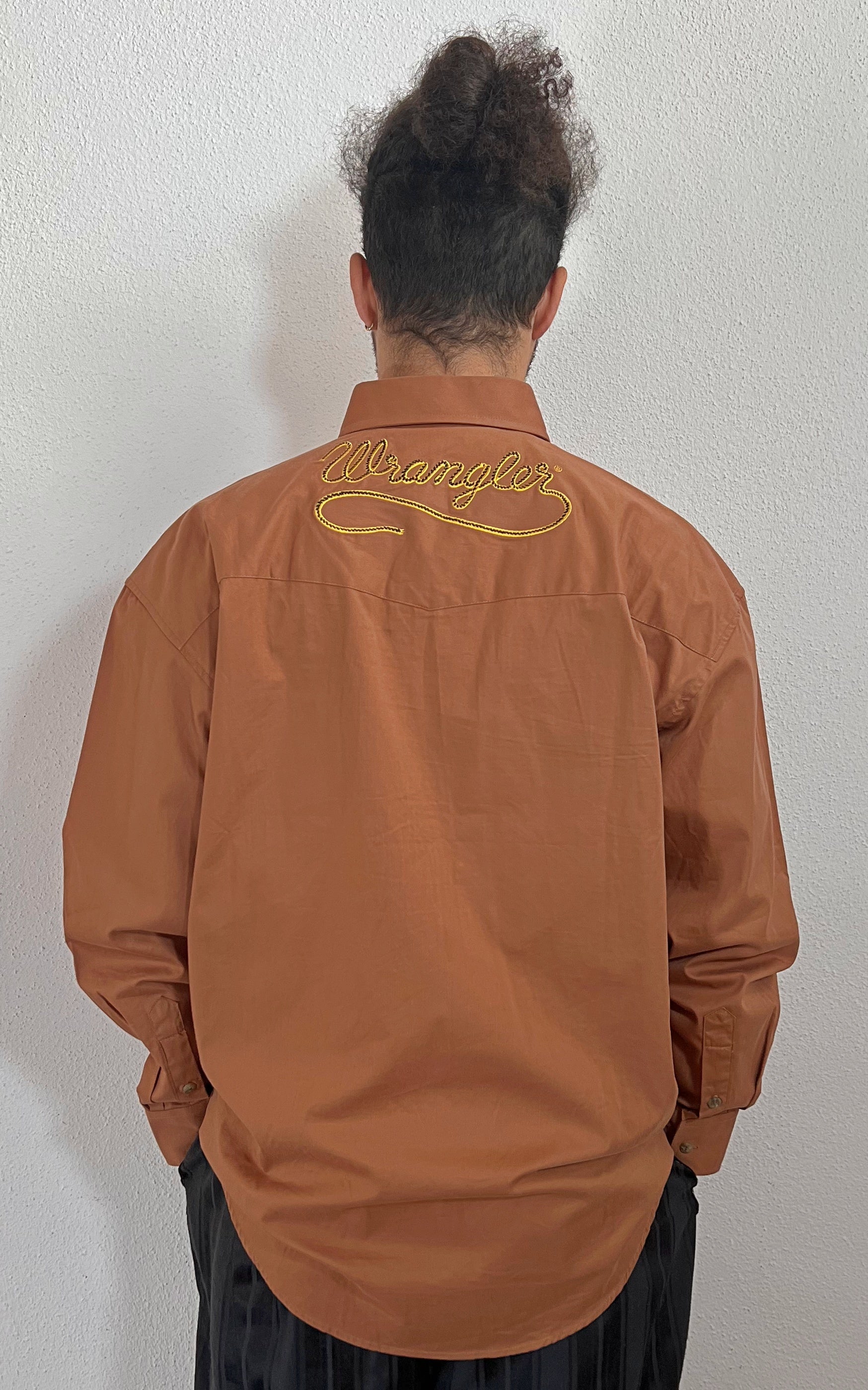 Vintage MENS 70s Wrangler Button Down Shirt