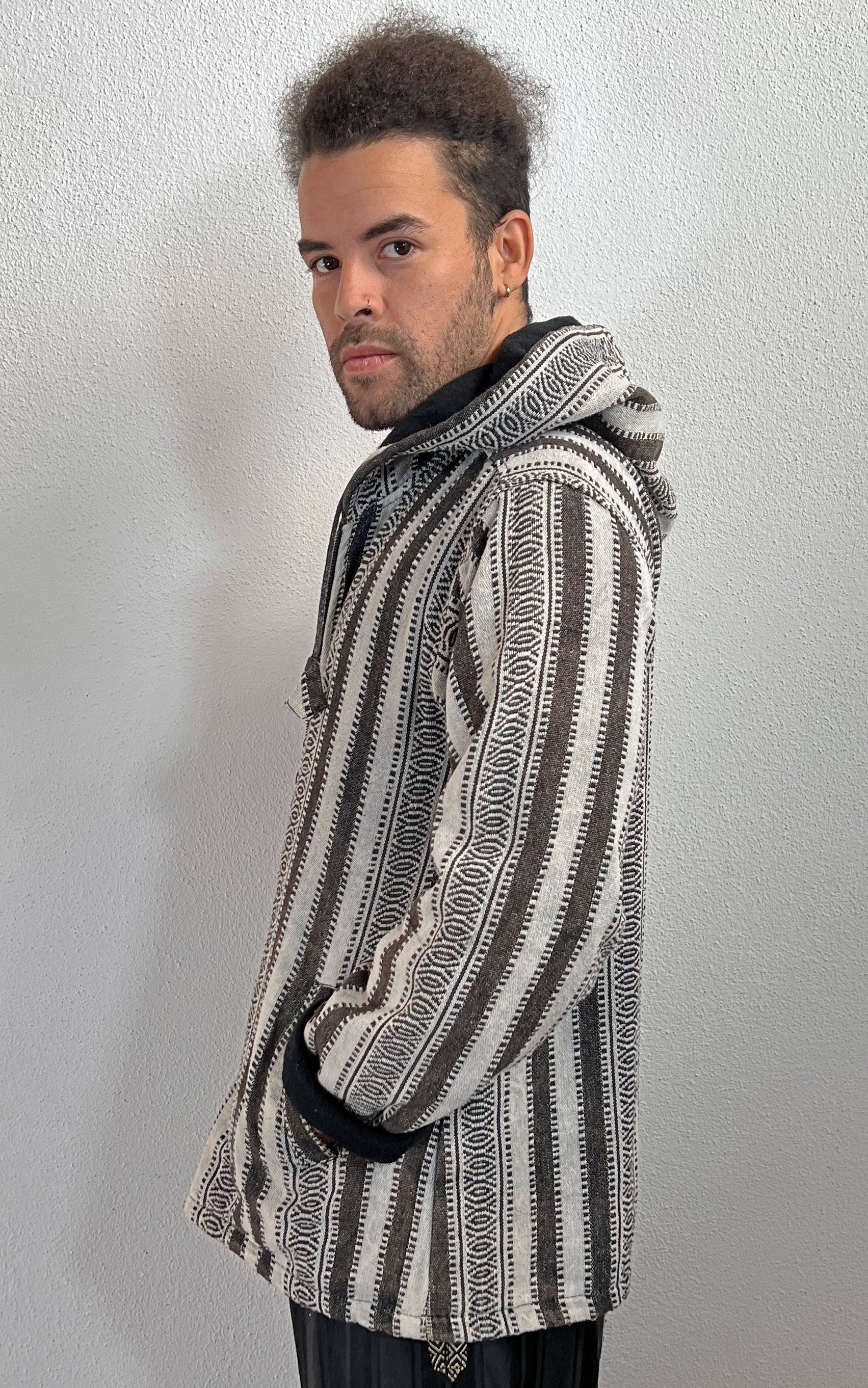 Vintage MENS Mexican Baja Jacket