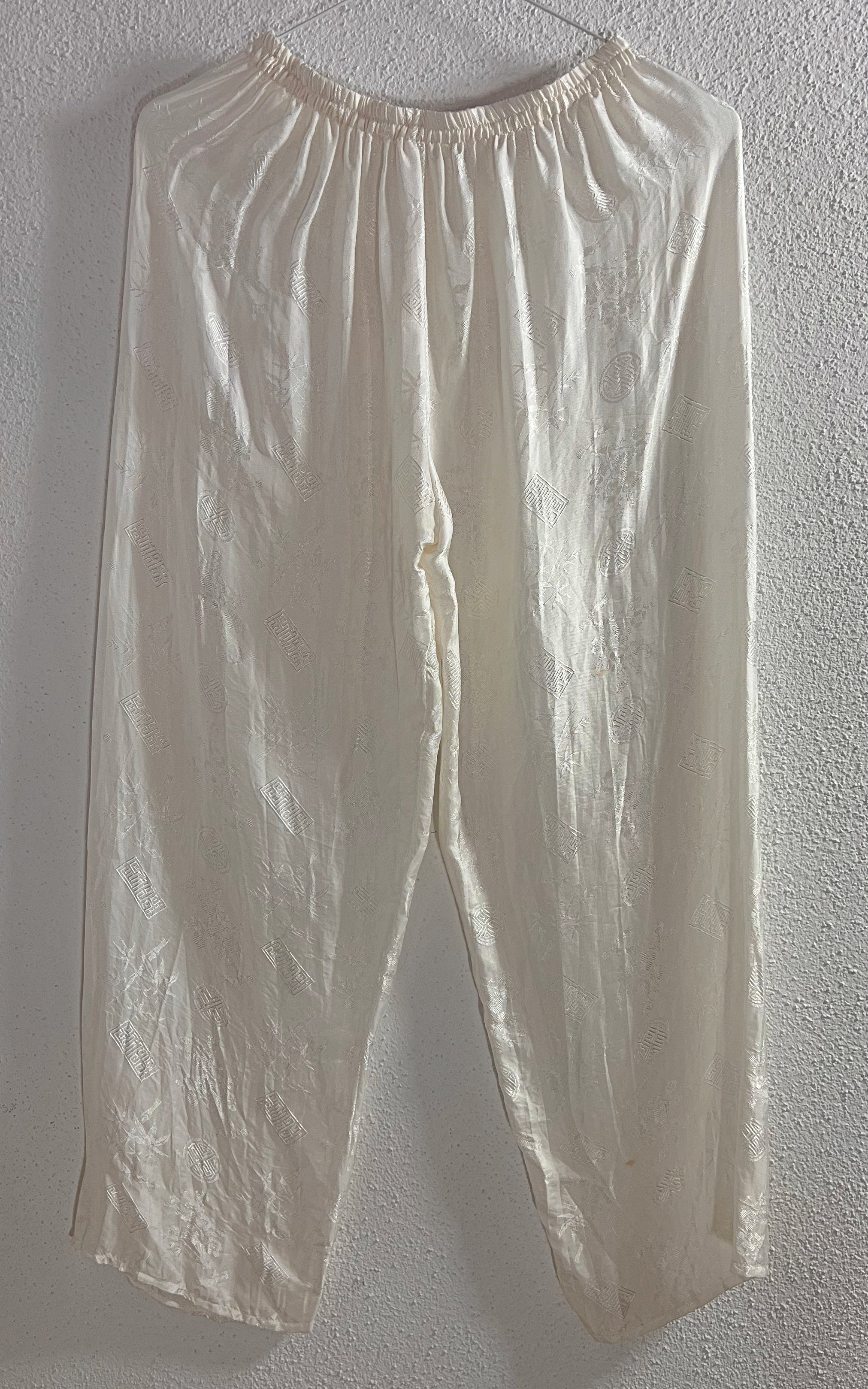 Vintage Chinese Silk Top and Pant