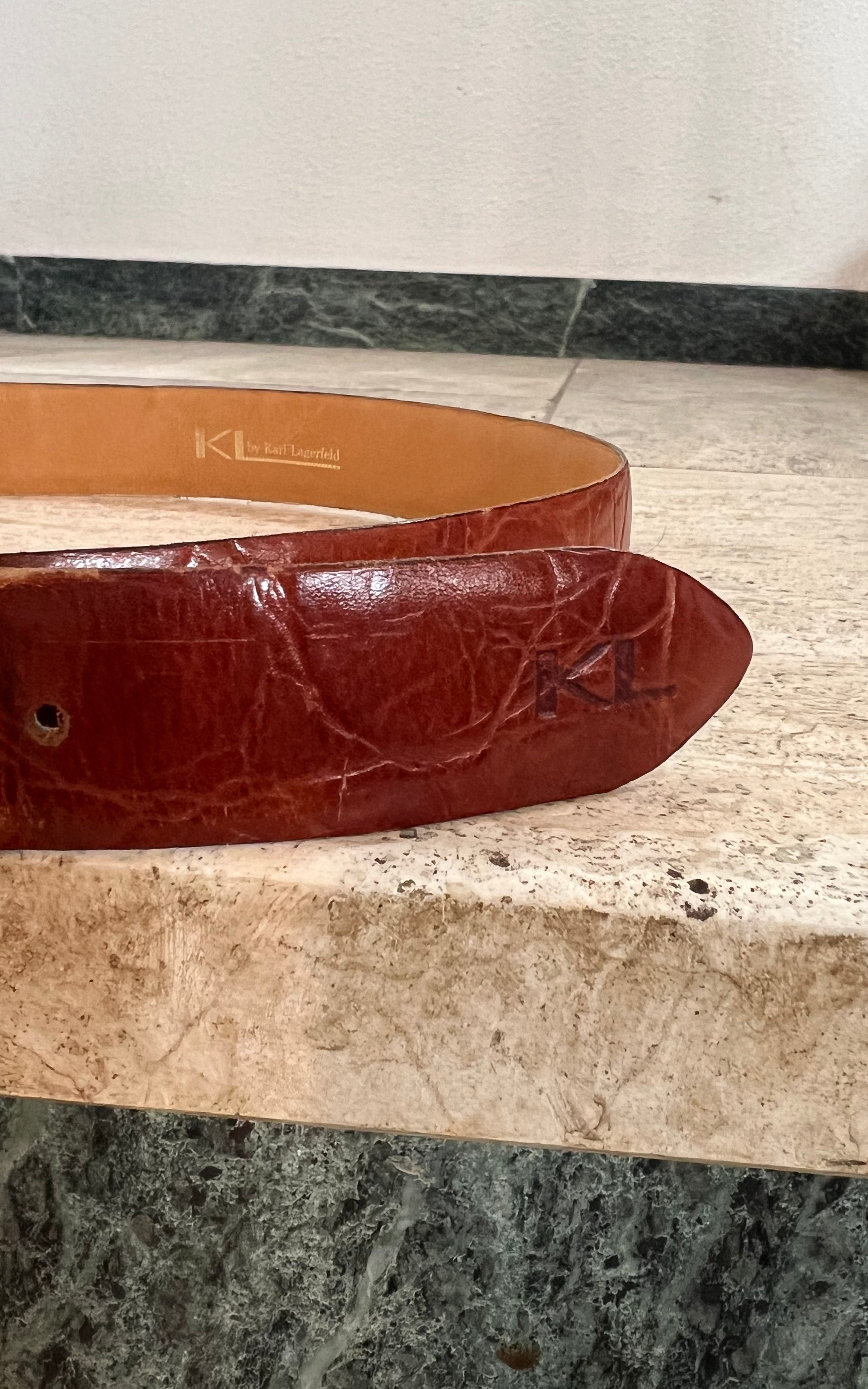 Vintage KL by Karl Lagerfeld Belt