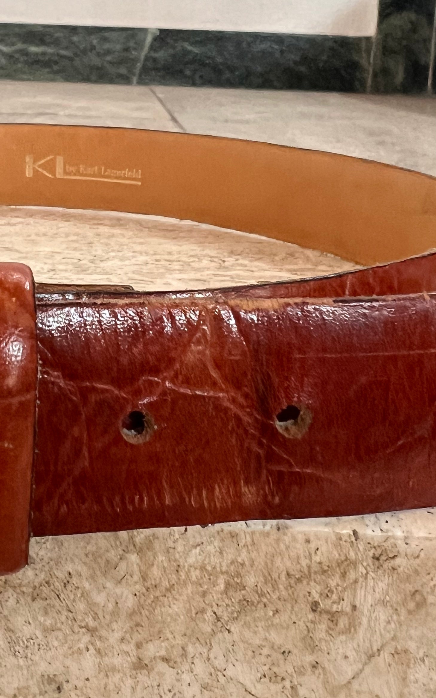 Vintage KL by Karl Lagerfeld Belt