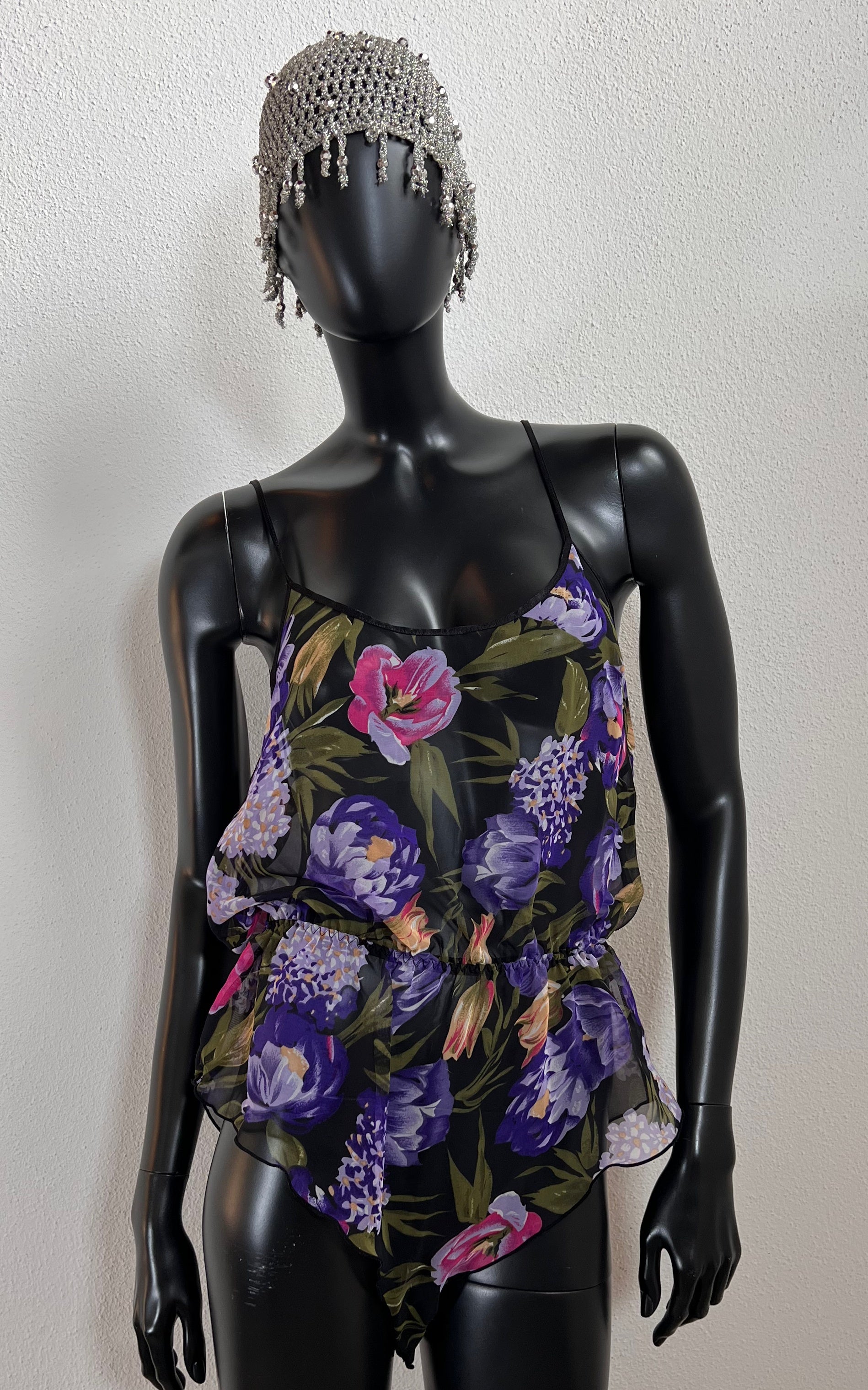 Vintage 80s Teddy Body Suit