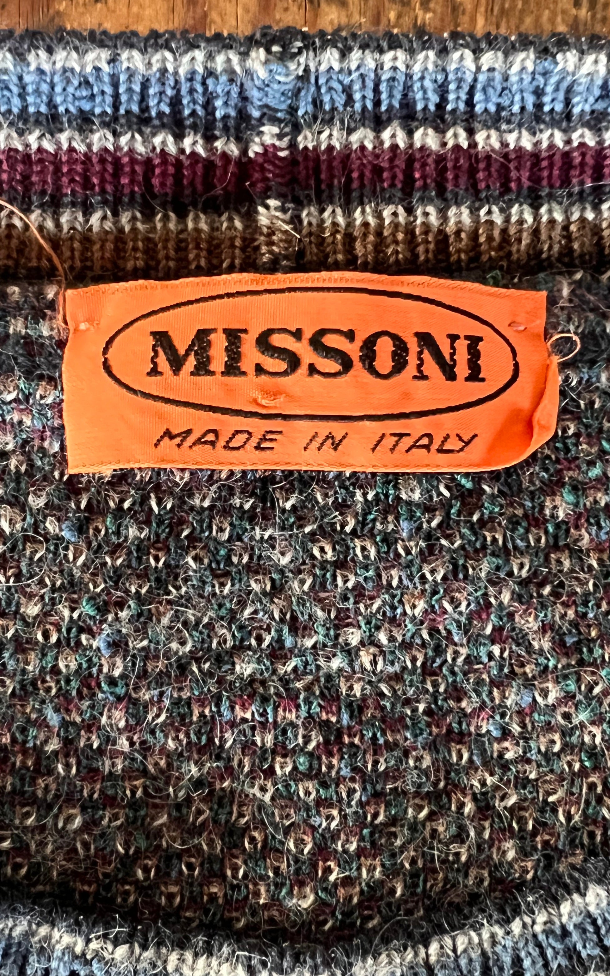 Vintage MENS Missoni Mushroom Sweater