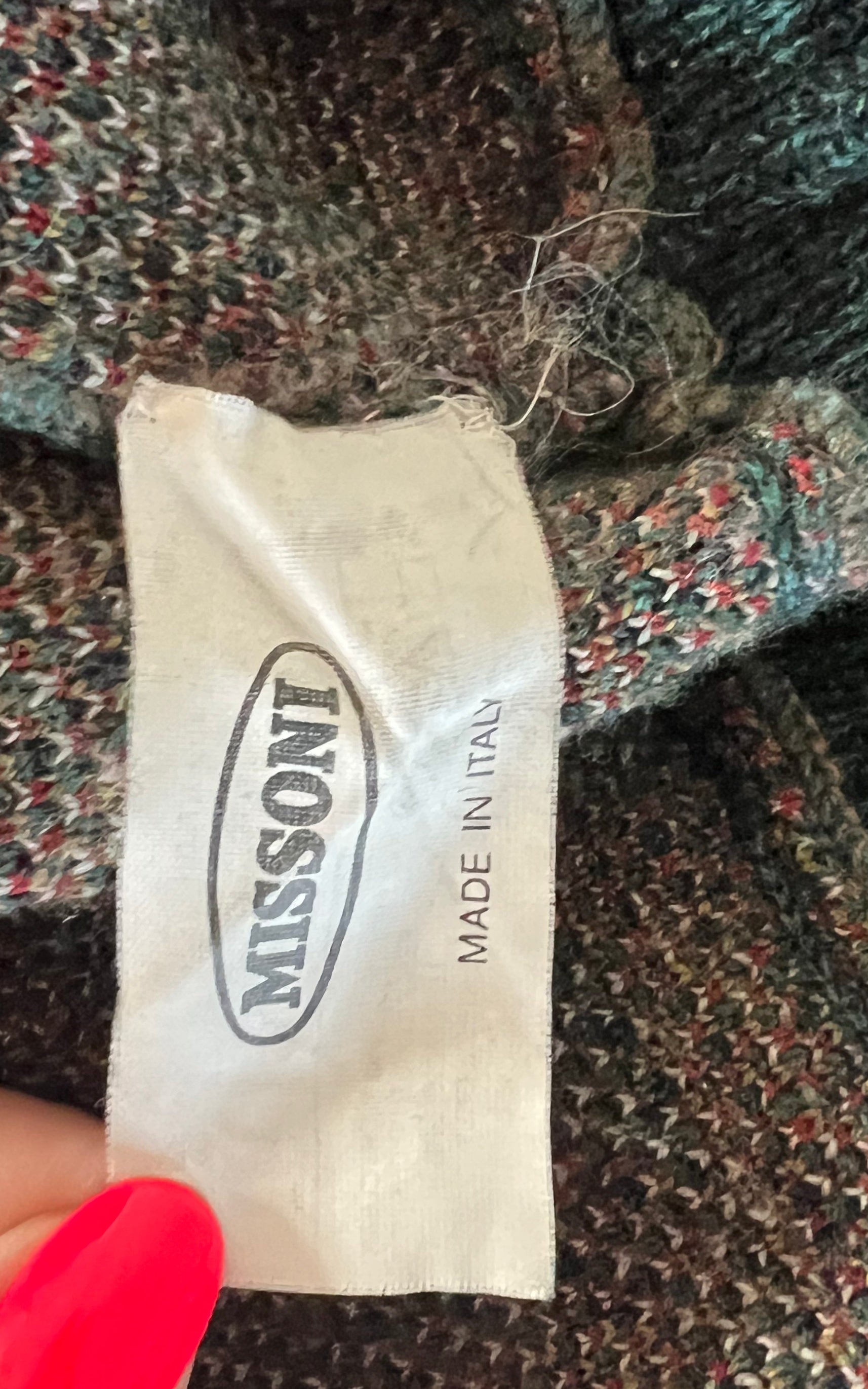 Vintage MENS Missoni Houses Sweater