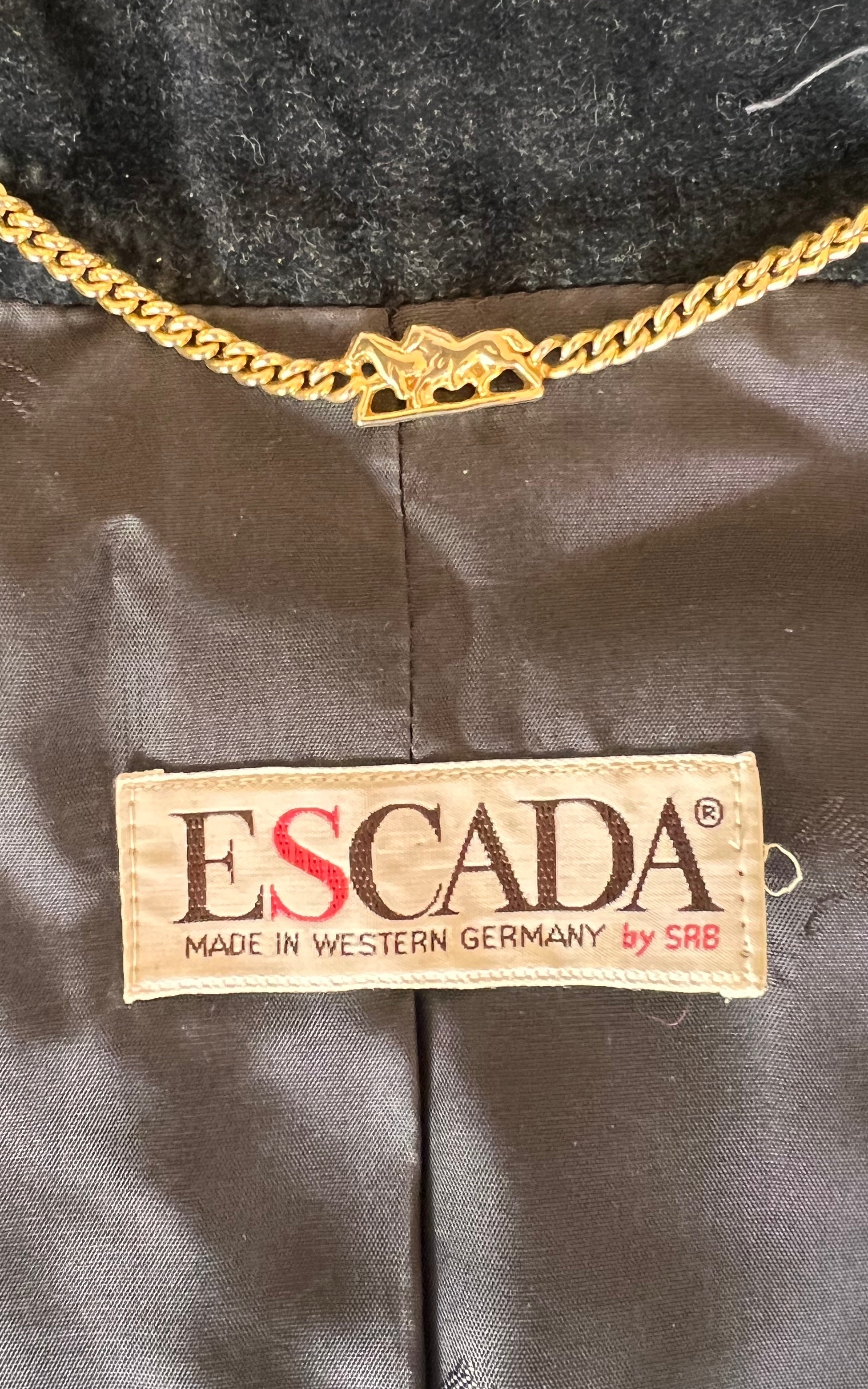 Vintage 90s Escada Wool Jacket