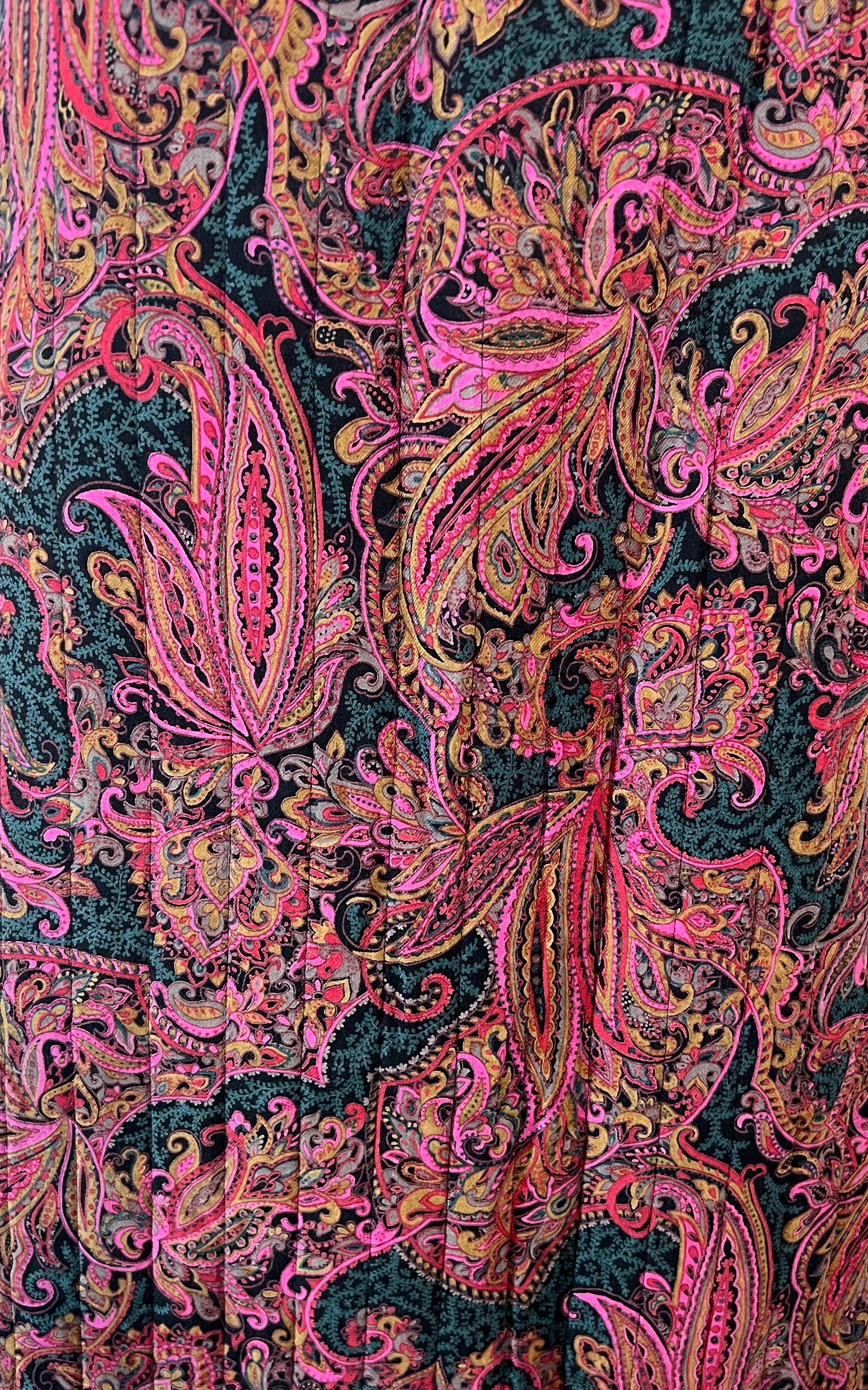 Gonna trapuntata vintage anni '70