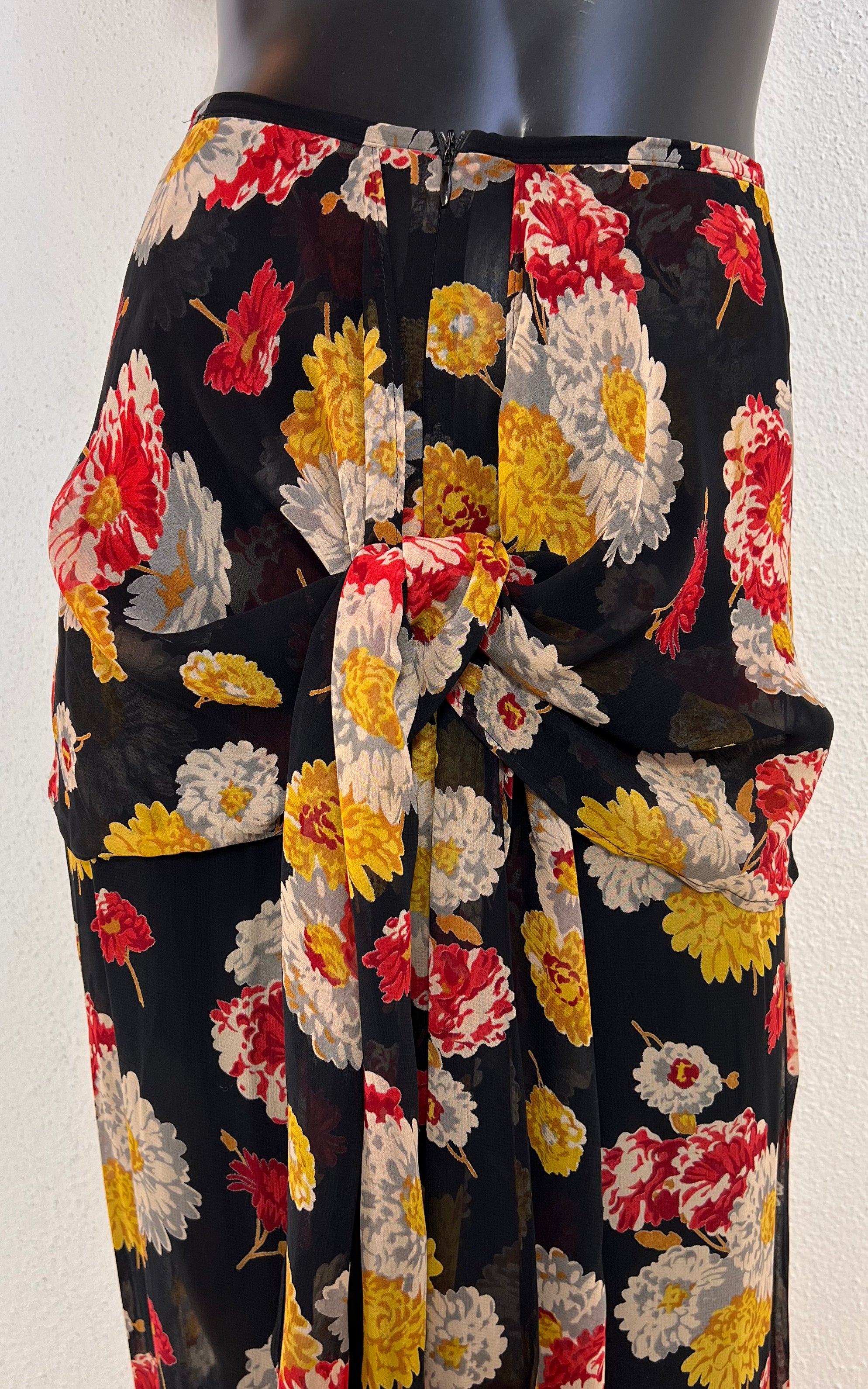 Vintage Lolita Lempicka Flower Silk Pants