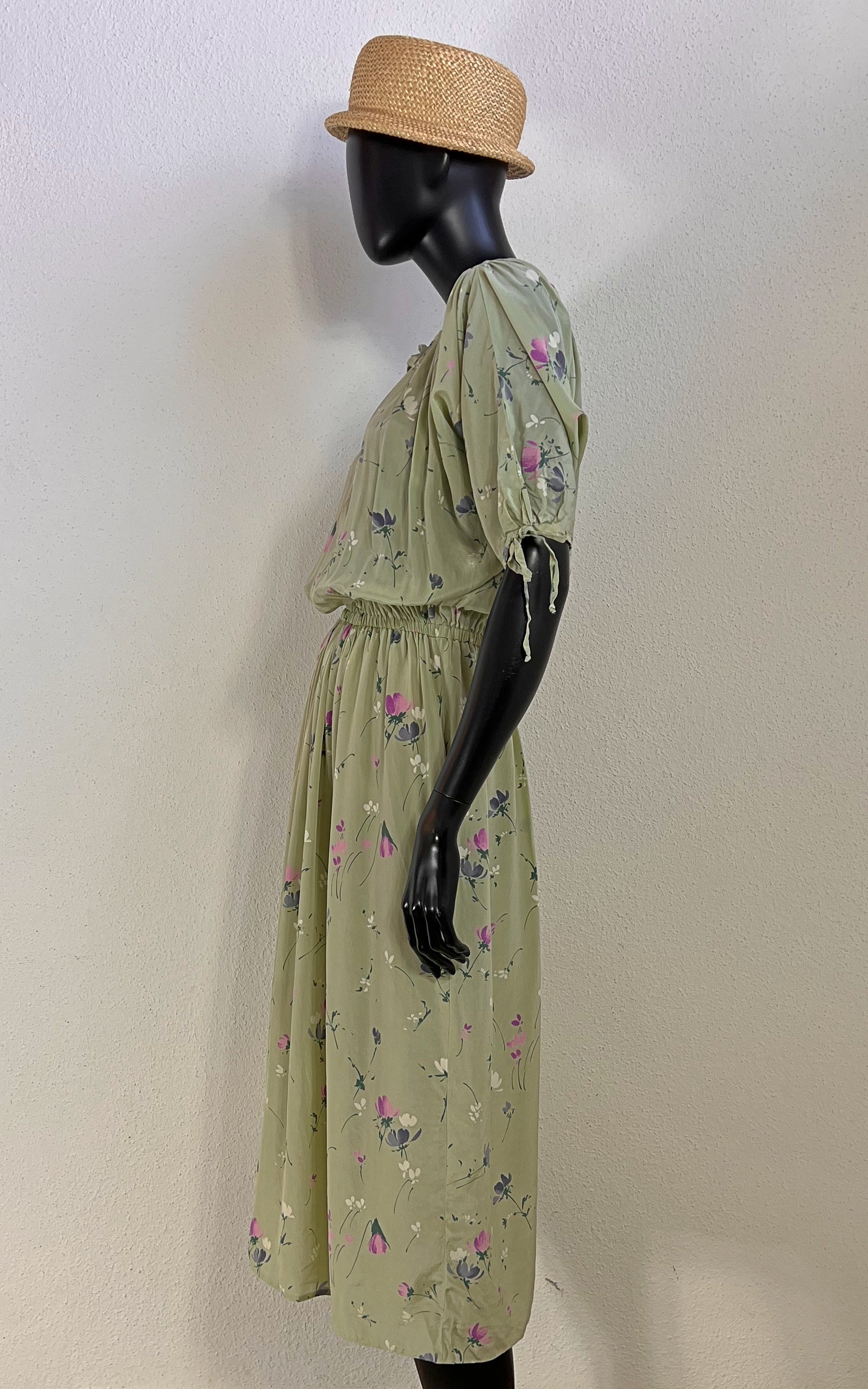 Vintage Impressionen by Karl Lagerfeld Silk Dress