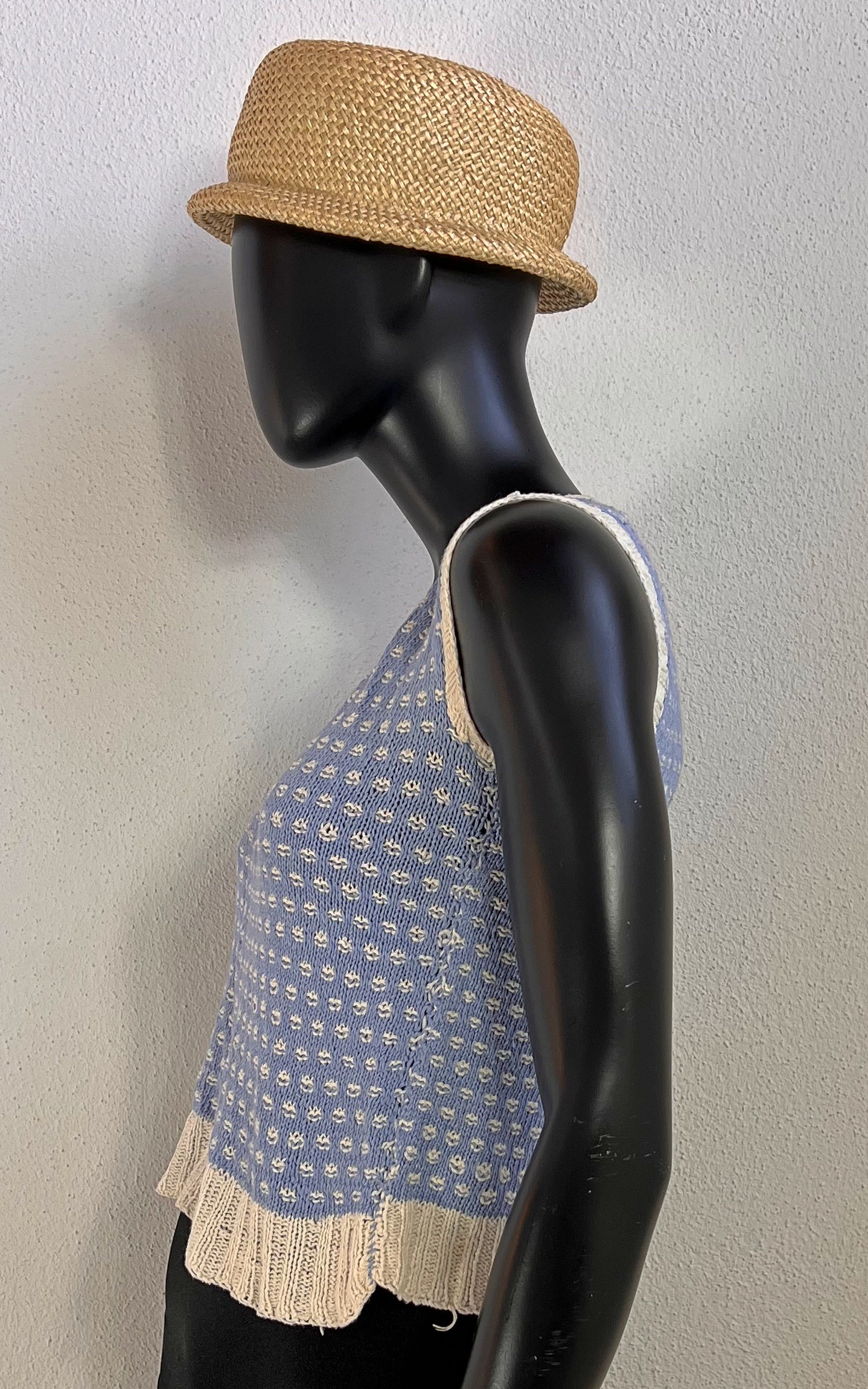 Vintage 40s Silk Knit Top