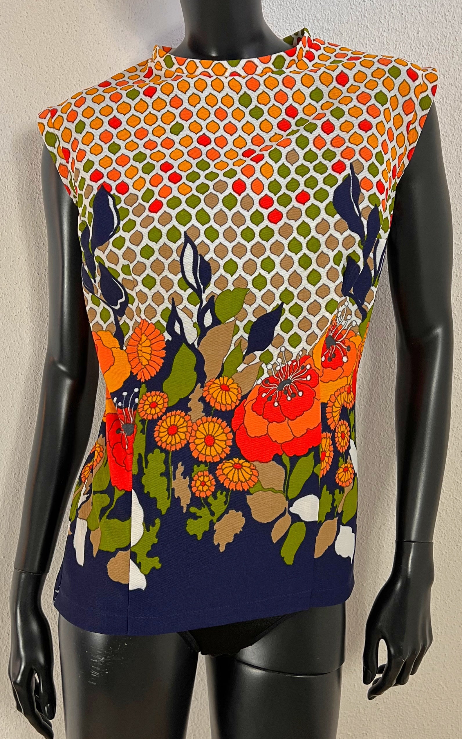 Vintage 70s Poppy's Top