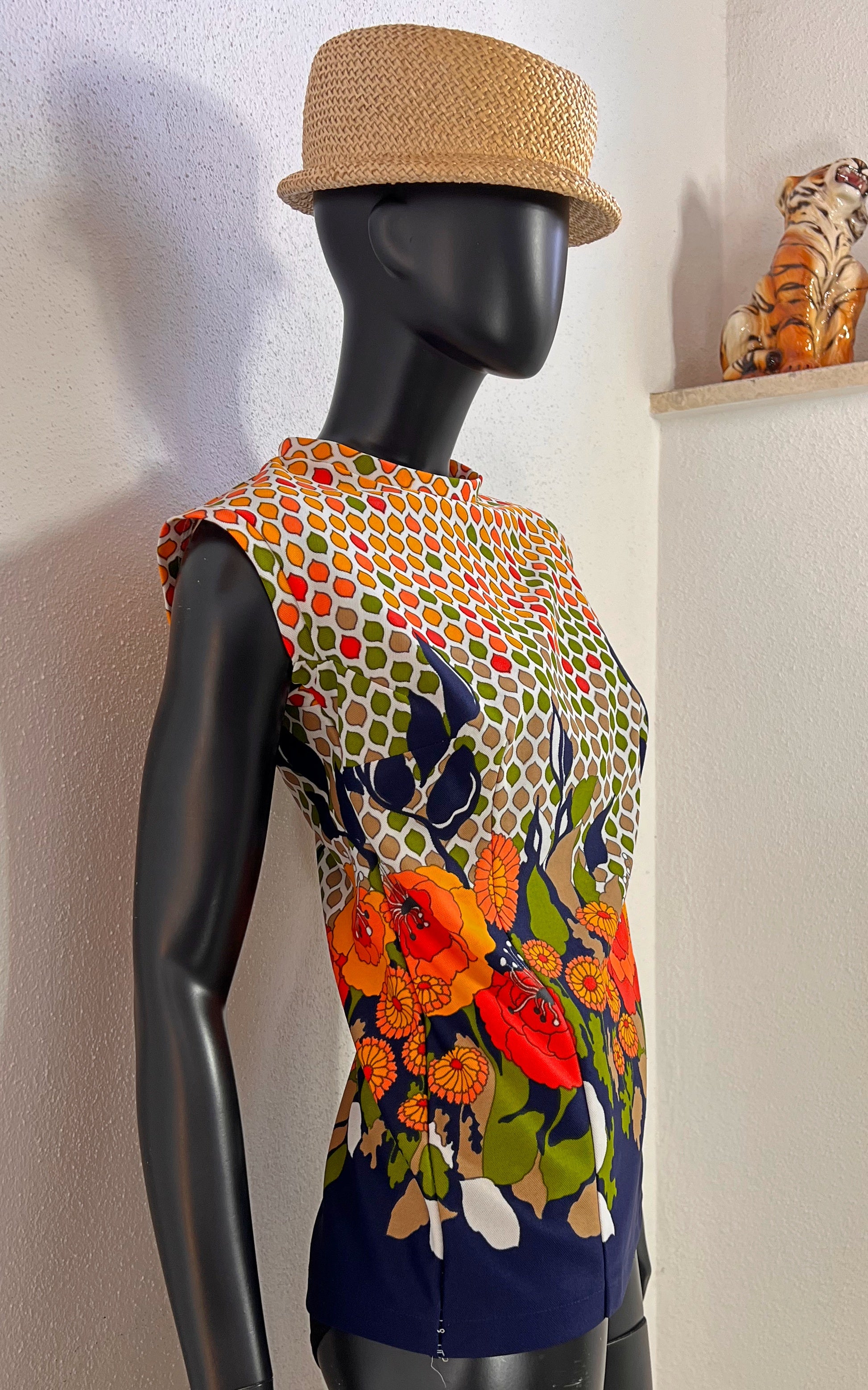 Vintage 70s Poppy's Top