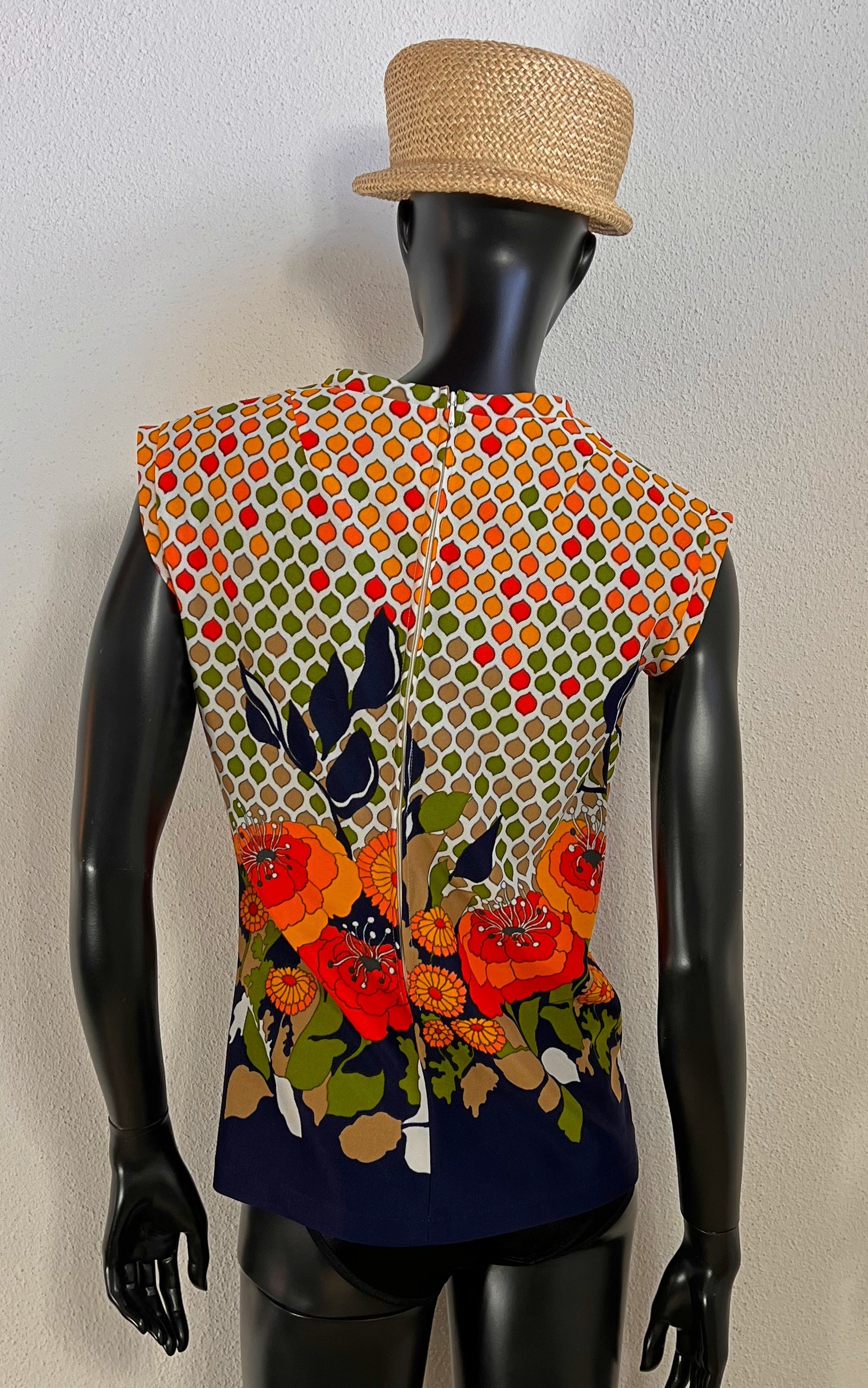 Vintage 70s Poppy's Top
