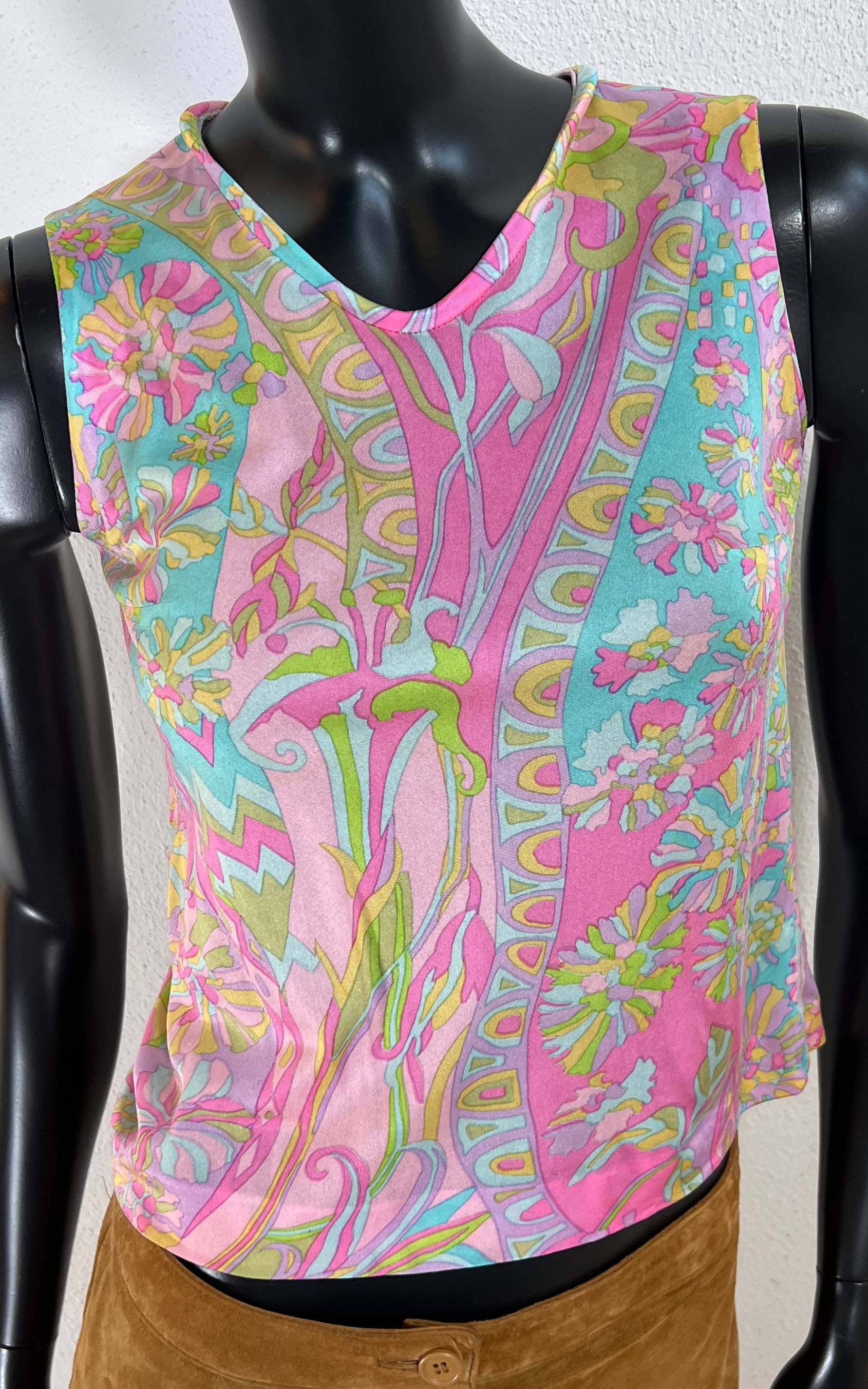 Vintage Leonard Paris Silk Top