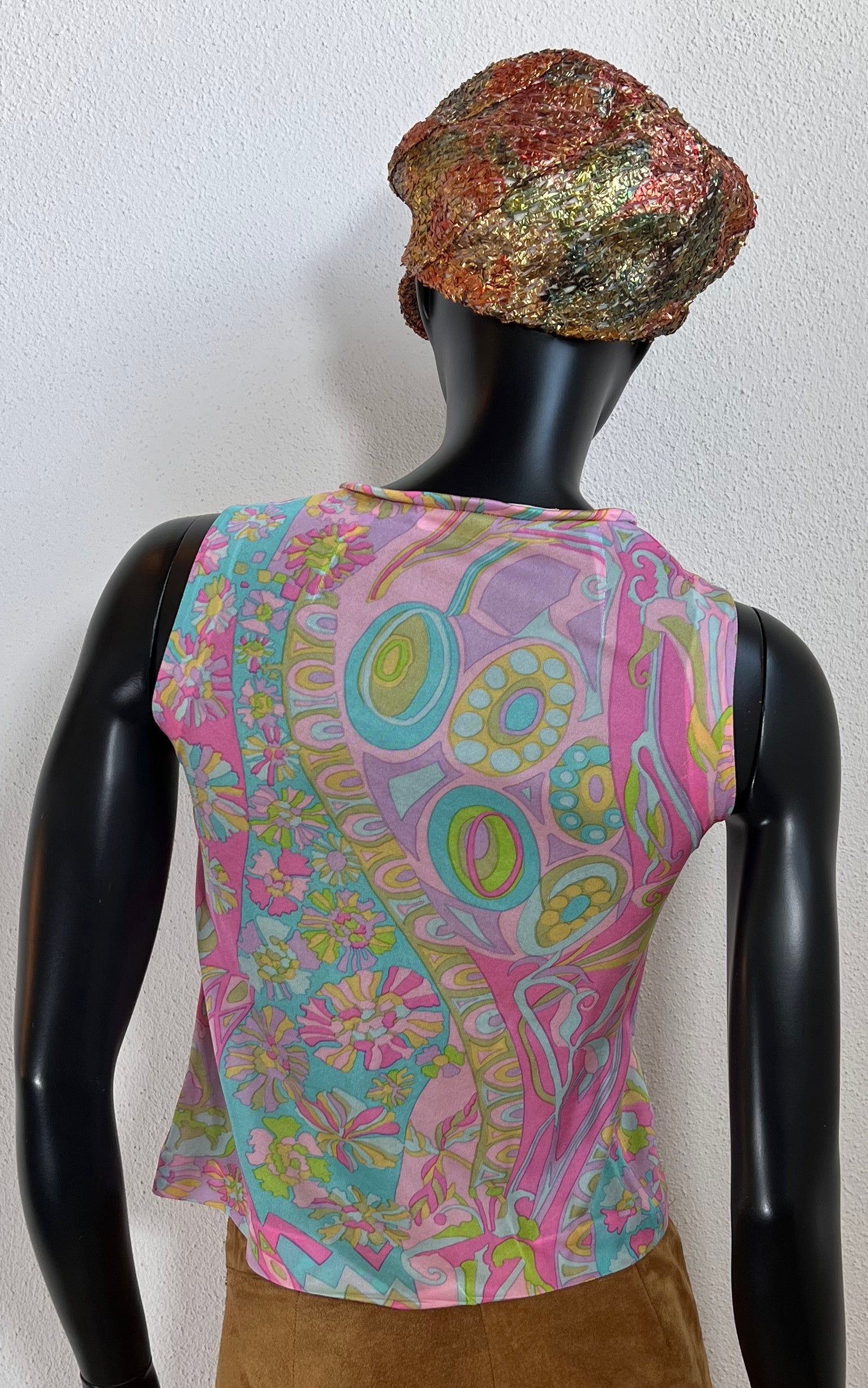 Vintage Leonard Paris Silk Top