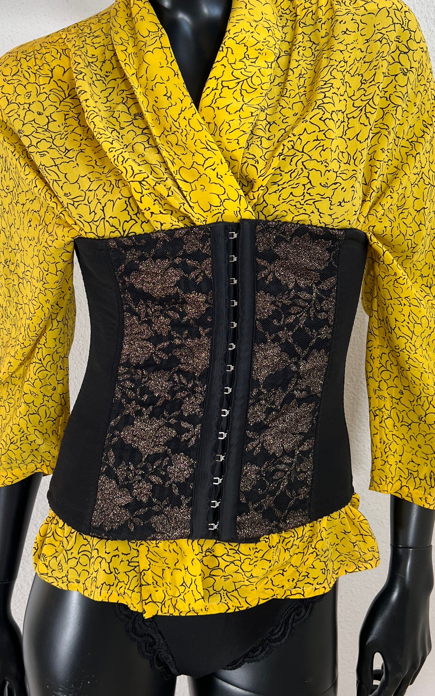 Vintage Underbust Lace Bustier