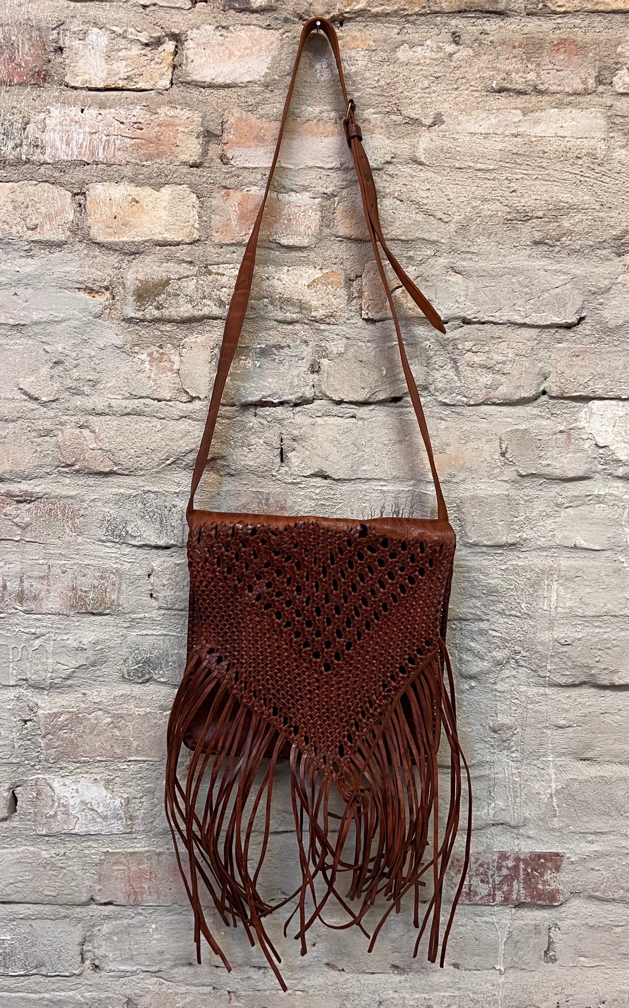 Vintage 70s Fringed Bag