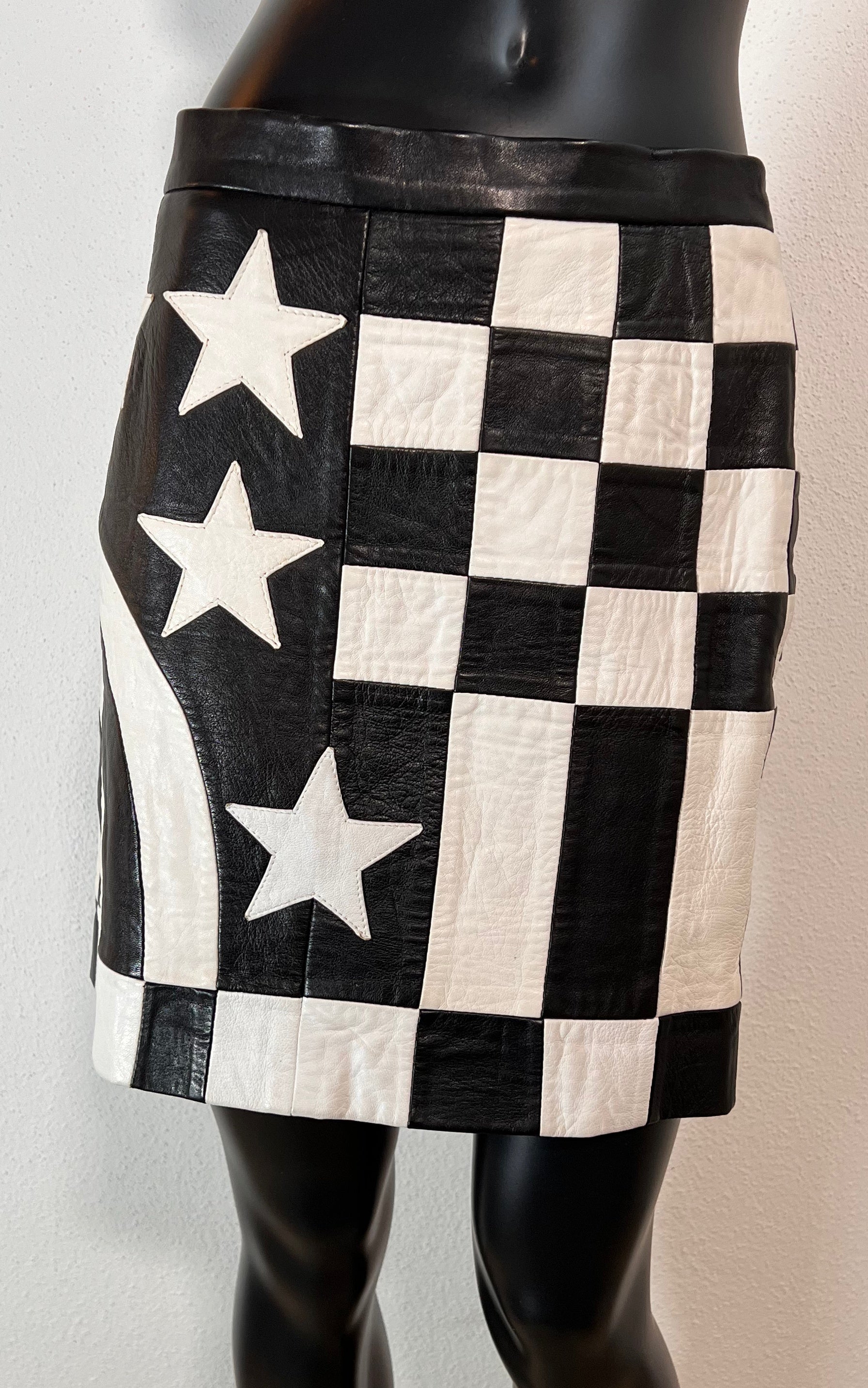 Vintage Rodan Berlin Leather Skirt
